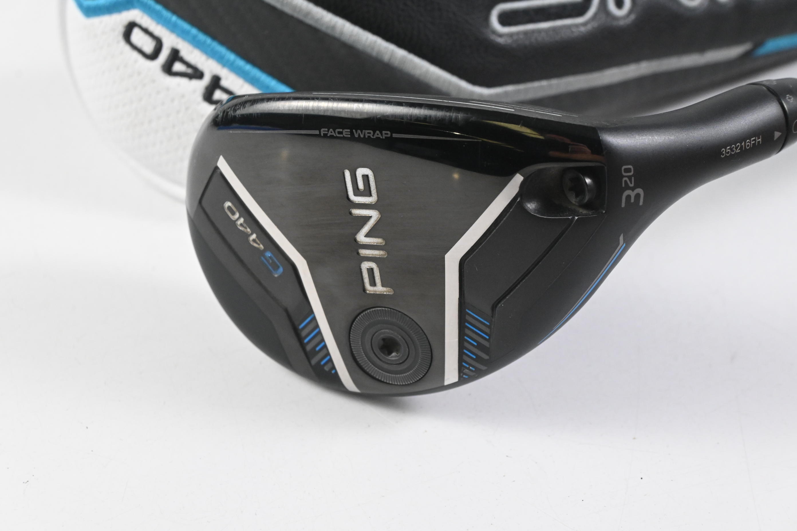 Ping G440 #3 Hybrid / 20 Degree / Stiff Flex Ping Alta CB Blue 70 Shaft