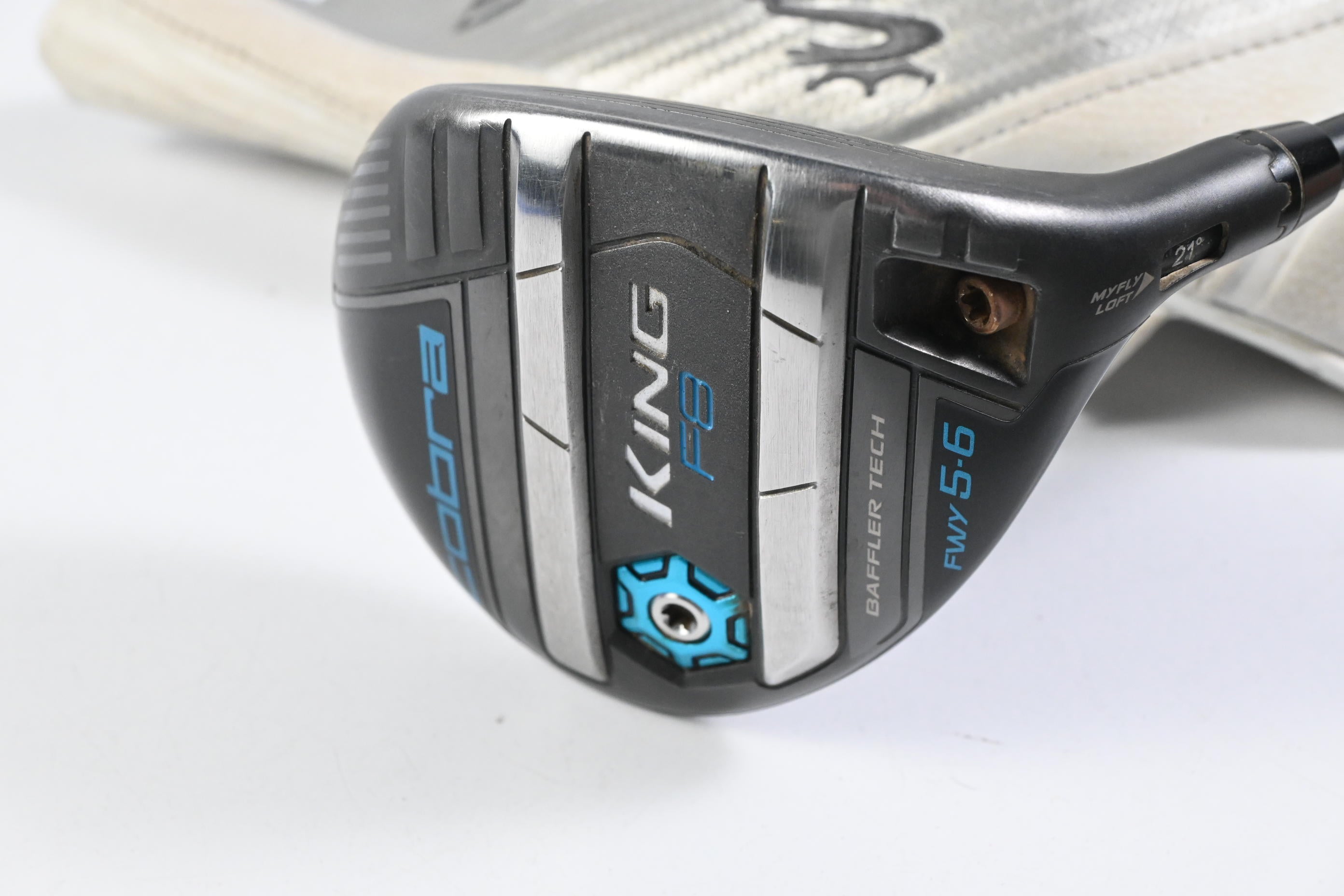 Ladies Cobra King F8 #5-6 Wood / 21-24 Degree / Ladies Flex Aldila NV 55 Shaft