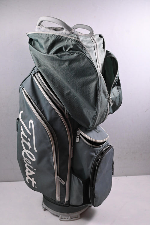 Titleist Cart 14 Cart Bag / 14-Way Divider / Green, White