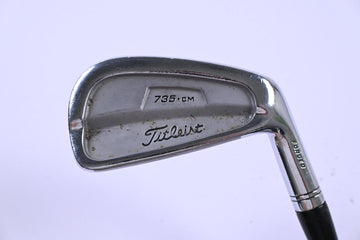 Titleist 735.CM #6 Iron / Regular Flex Dynamic Gold R300 Shaft