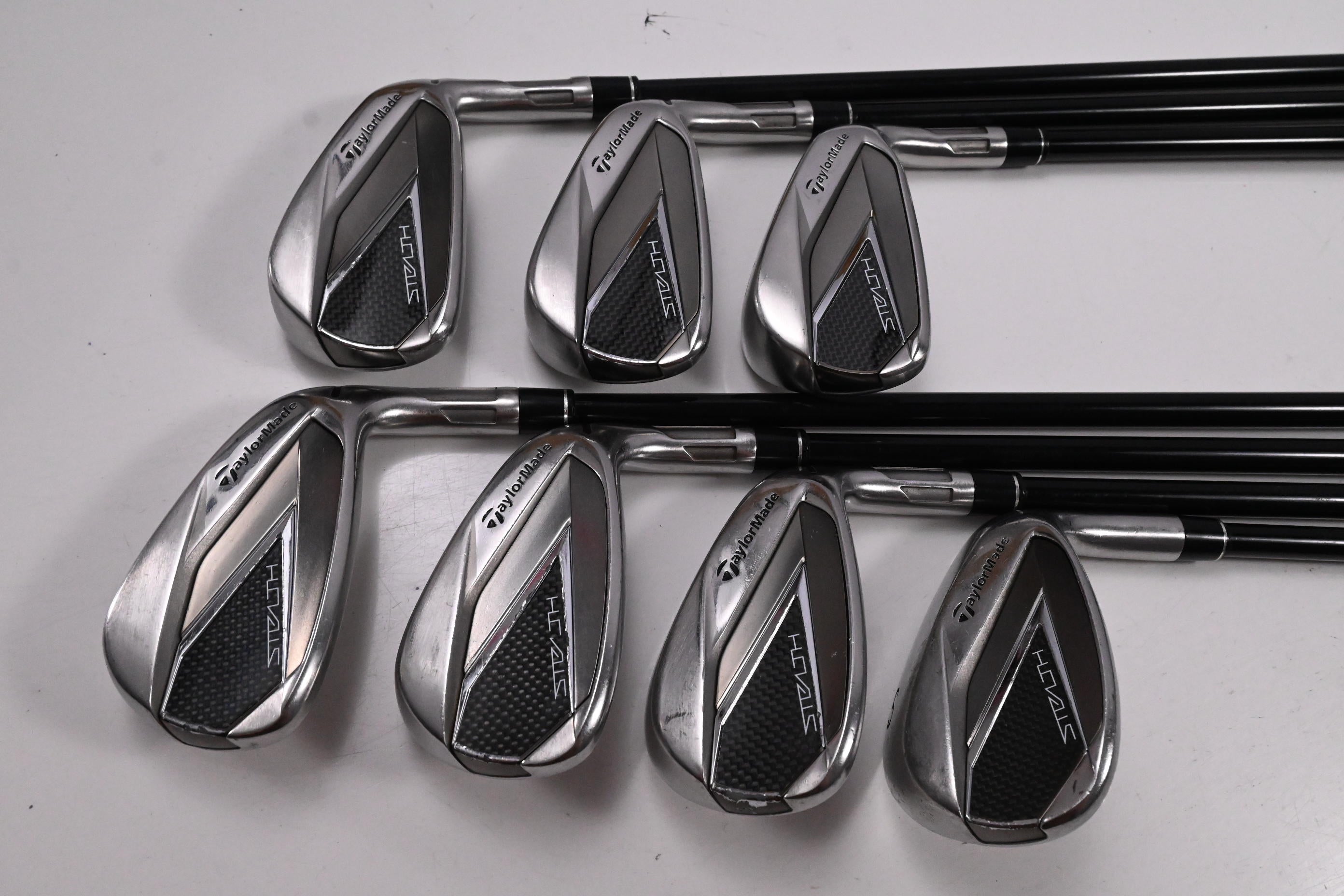 Taylormade Stealth Irons / 5-PW+SW / Regular Flex Ventus Red 6 Shaft
