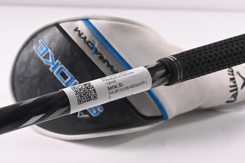Callaway Paradym Ai Smoke #3 Hybrid / 18 Degree / Regular Flex Cypher 2.0 60