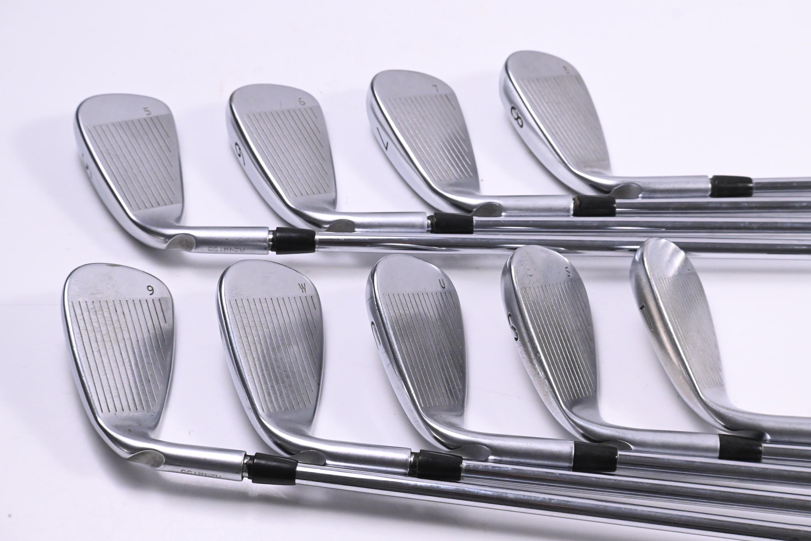 Ping G400 Irons / 5-PW+UW+SW+LW / Blue Dot / Regular Flex Ping AWT 2.0 Shafts