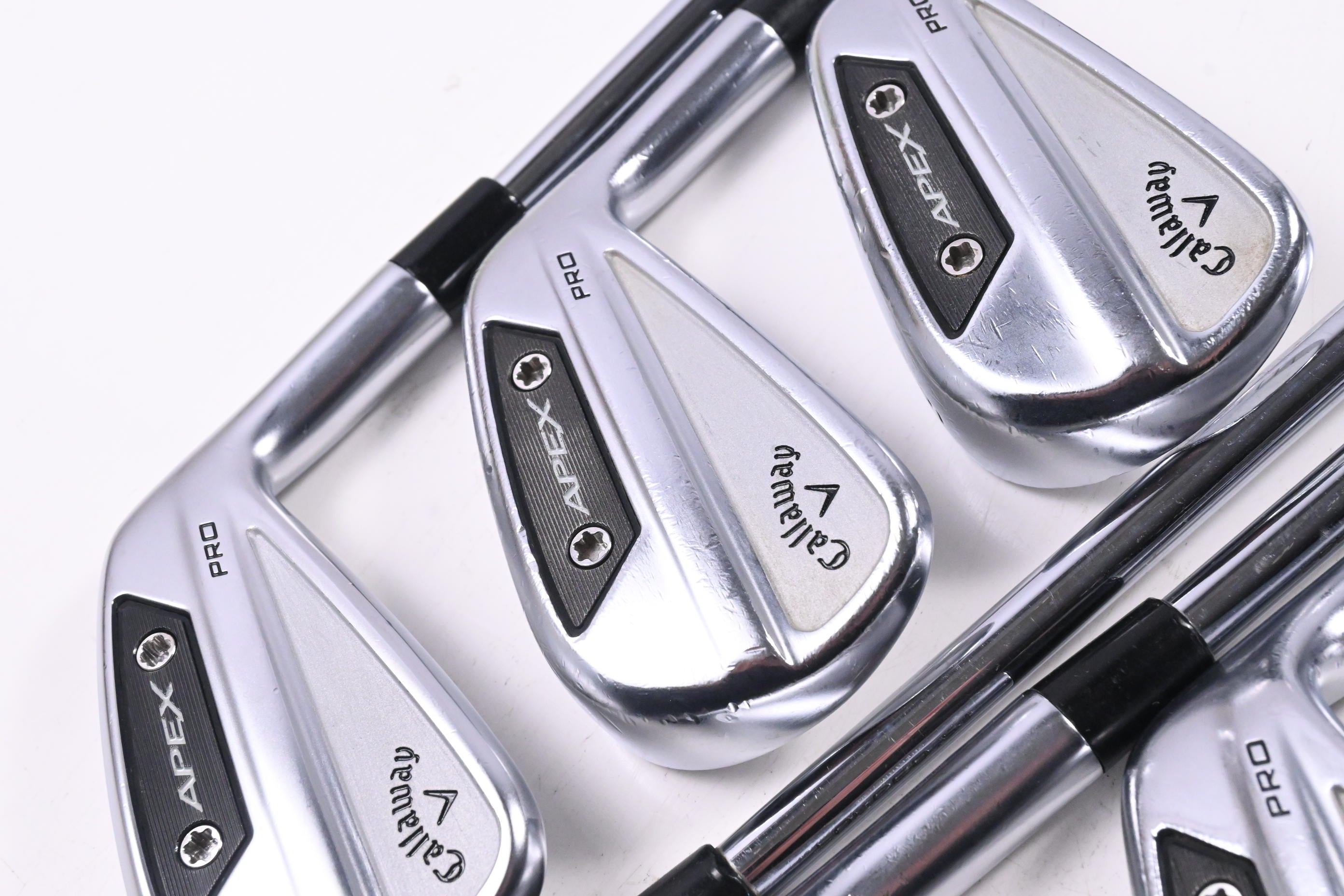 Callaway Apex Pro 24 Irons / 4-PW / Stiff Flex Dynamic Gold 115 MID S300 Shafts