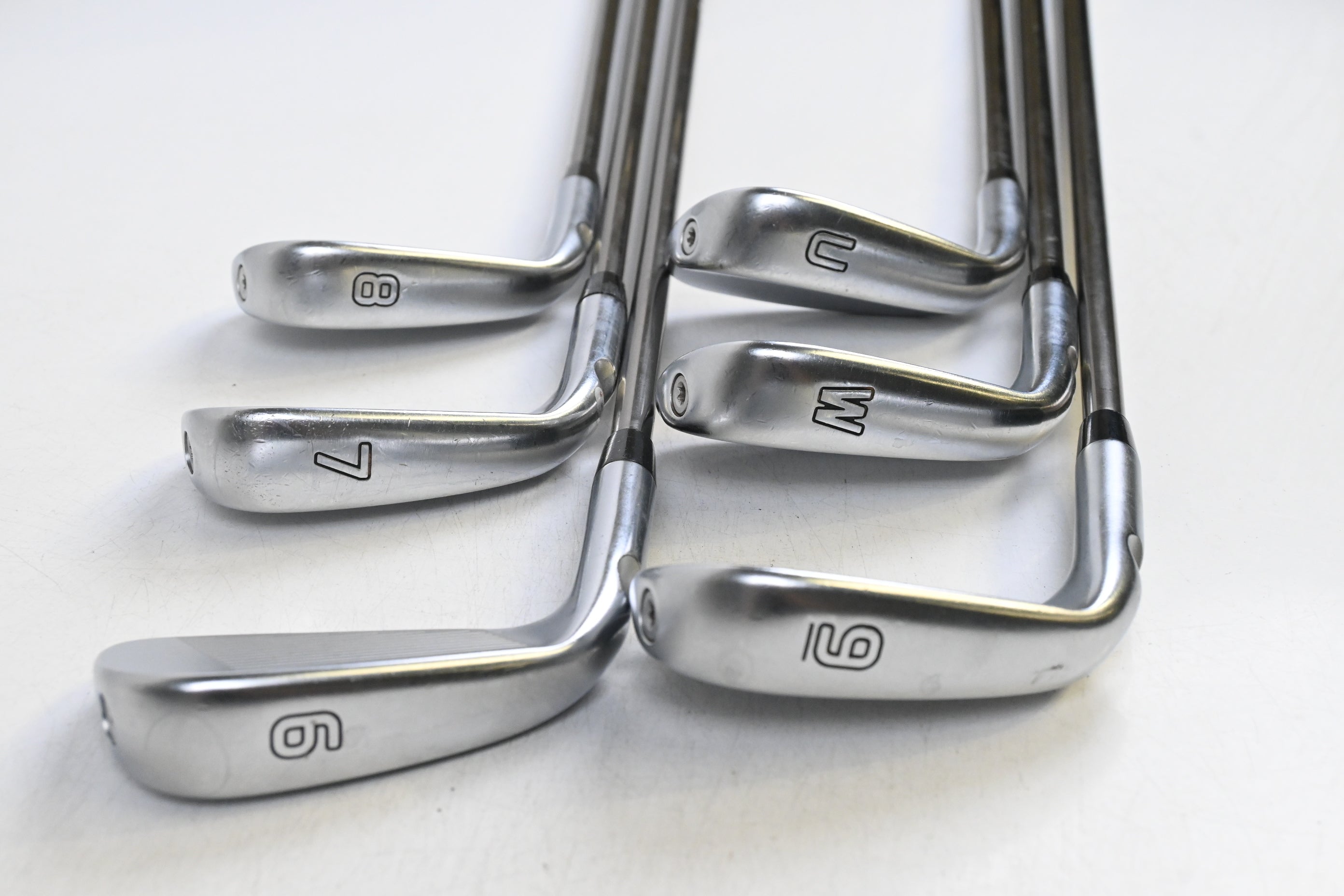 Ping i500 Irons / 6-PW+GW / Blue Dot / Regular Flex UST Mamiya Recoil 780 Shafts