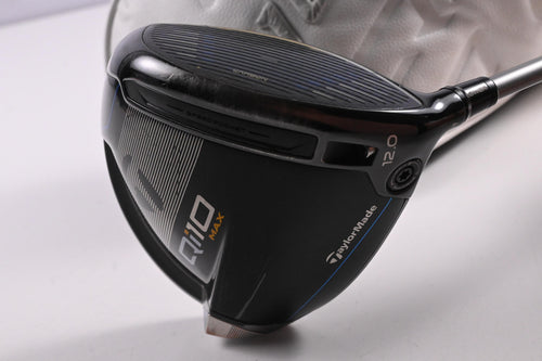 Taylormade Qi10 Max Driver / 12 Degree / Stiff Flex Speeder NX TCS 50 Shaft