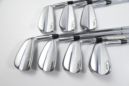 Ping i530 Irons / 4-PW / Blue Dot / Stiff Flex Dynamic Gold Mid 100 S300 Shafts