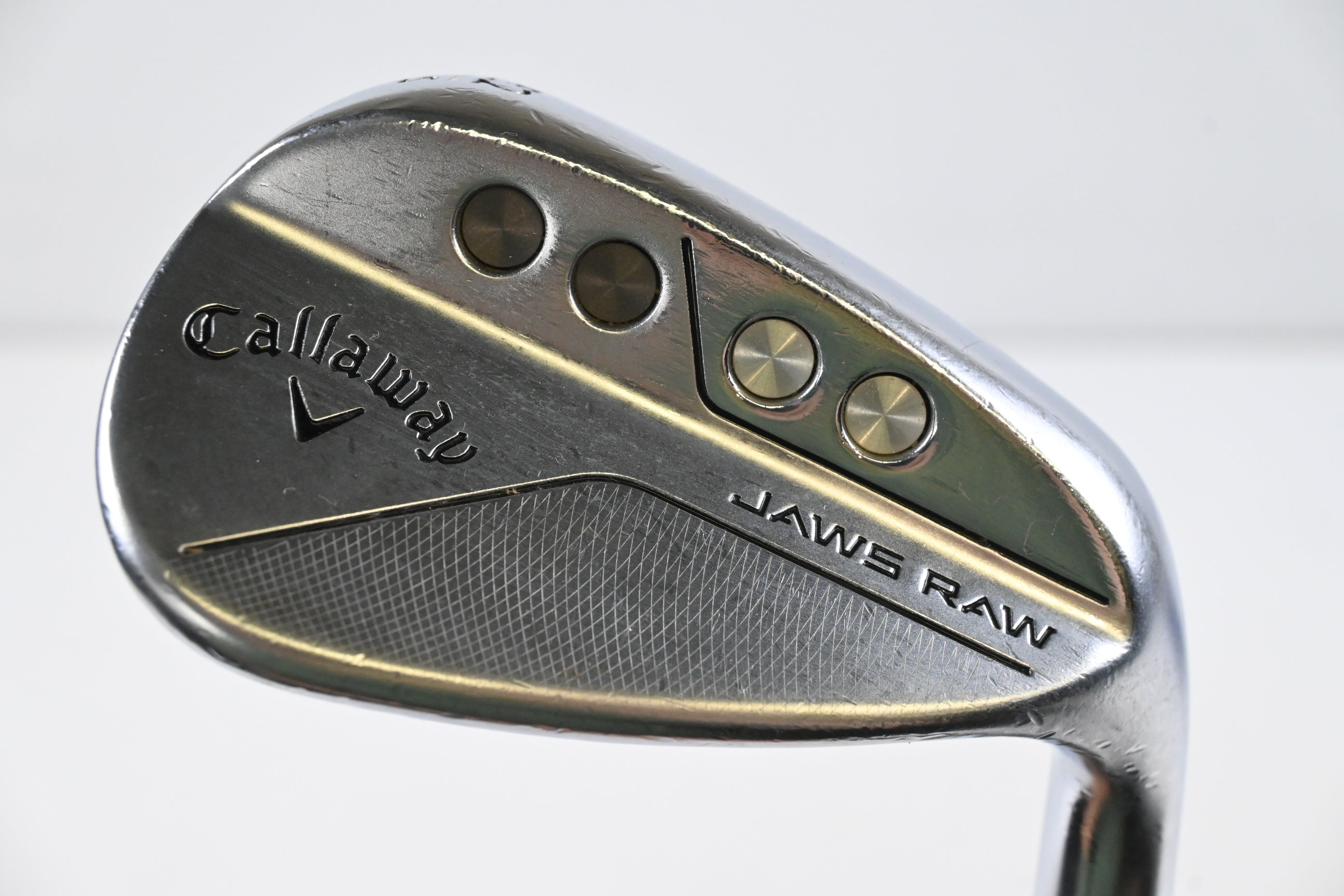 Callaway Jaws Raw Gap Wedge / 52 Degree / Stiff Flex Aerotech Steelfiber i80