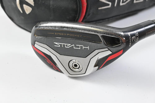 Taylormade Stealth Plus #3 Hybrid / 19.5 Degree / Stiff Flex Hzrdus Smoke RDX 80