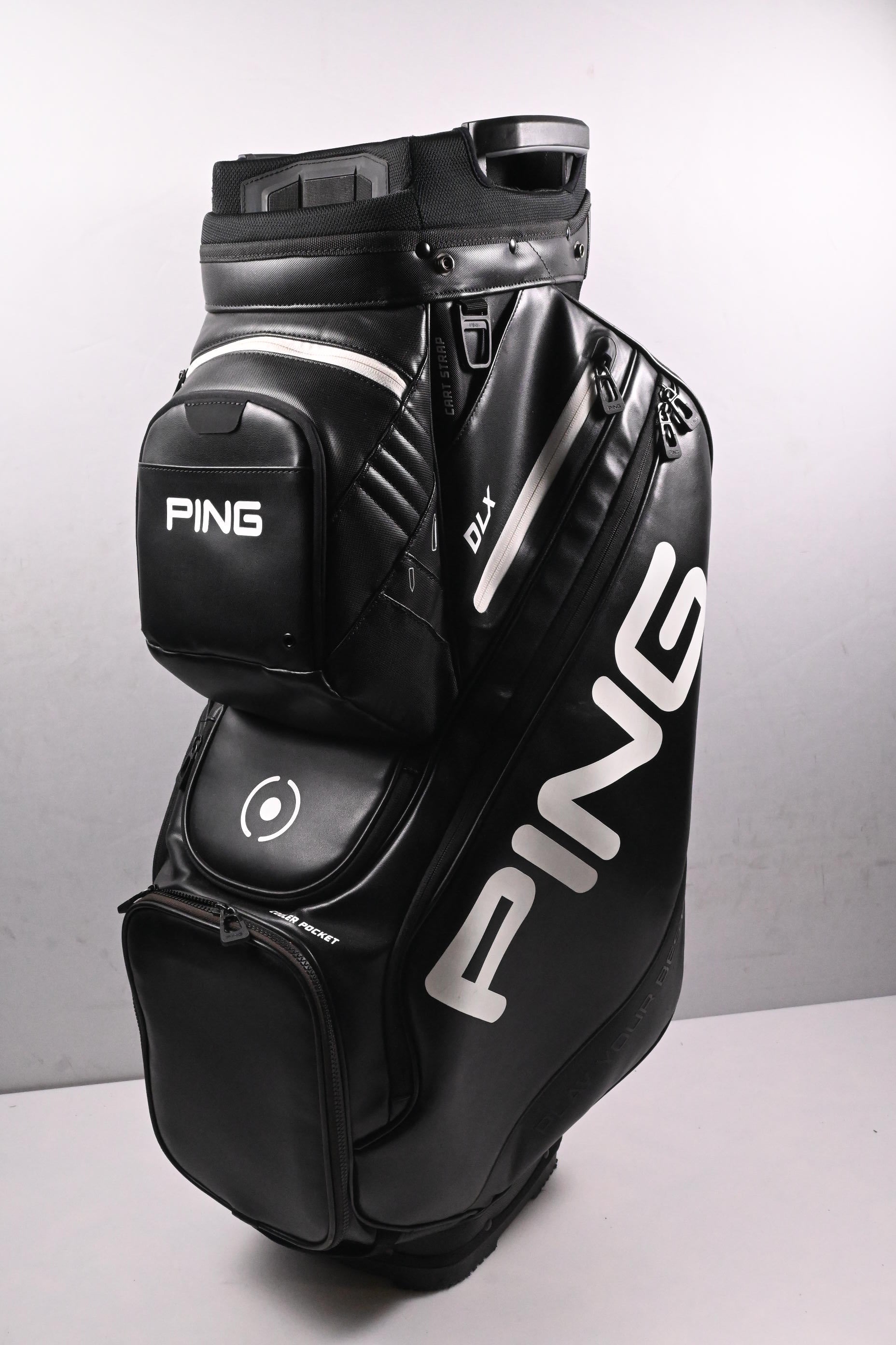 Ping DLX Cart Bag / 15-Way Divider / Black