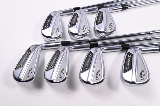 Callaway Apex Pro 24 Irons / 4-PW / Stiff Flex Dynamic Gold 115 MID S300 Shafts