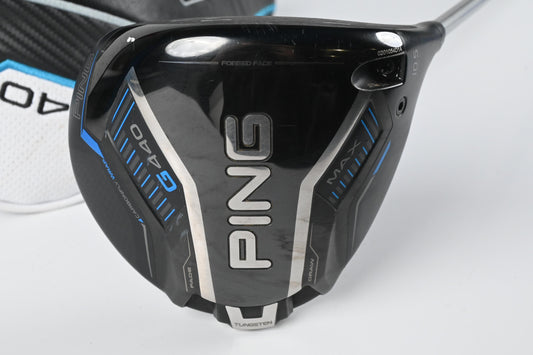 Ping G440 Max Driver / 10.5 Degree / Senior Flex Fujikura Alta Quick 35 Shaft