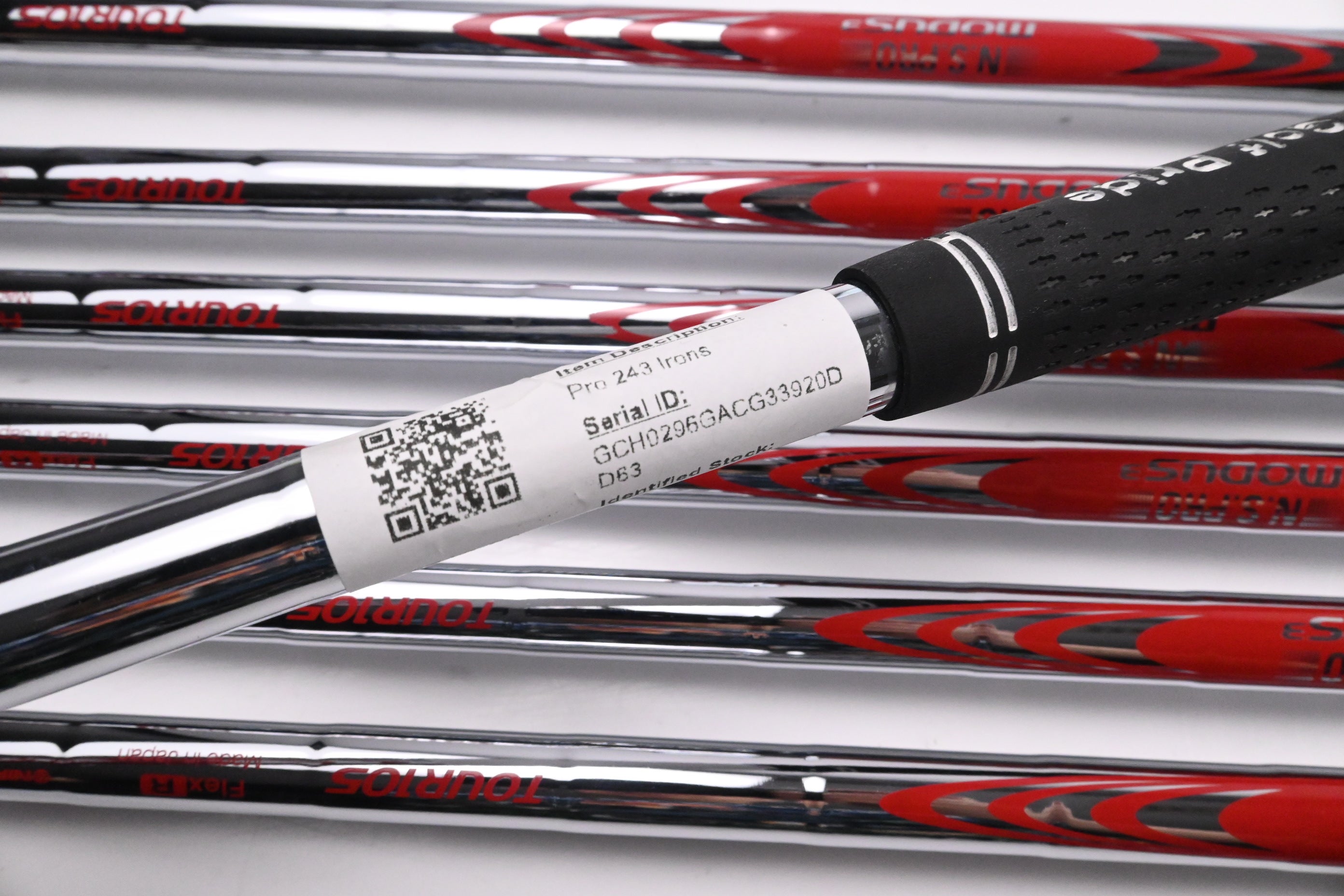 Mizuno Pro 243 Irons / 4-PW / Regular Flex N.S.Pro Modus³ Tour 105 Shafts