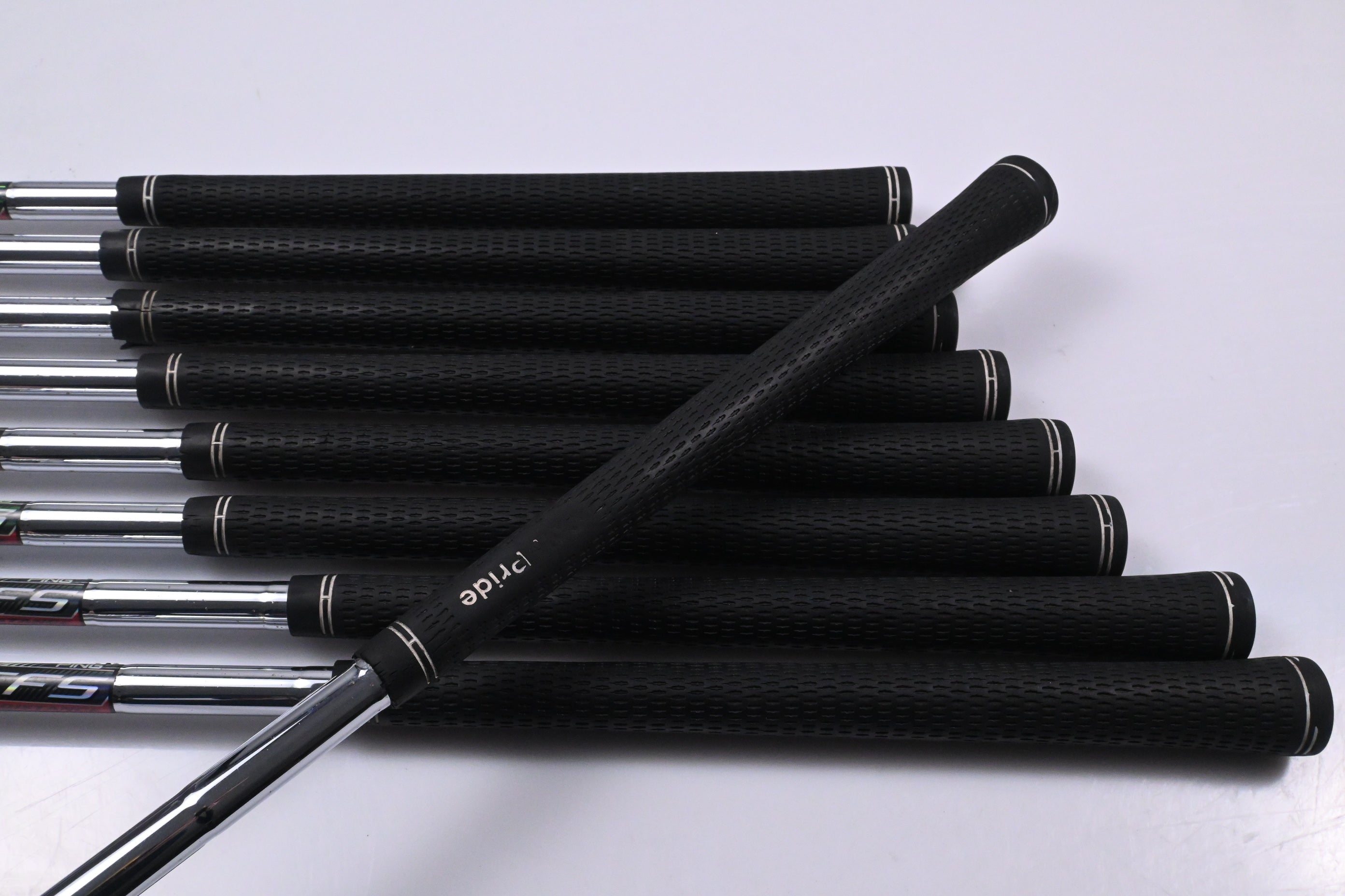 Ping G400 Irons / 4-PW+SW+LW / Blue Dot / Senior Flex Ping CFS Distance Shafts