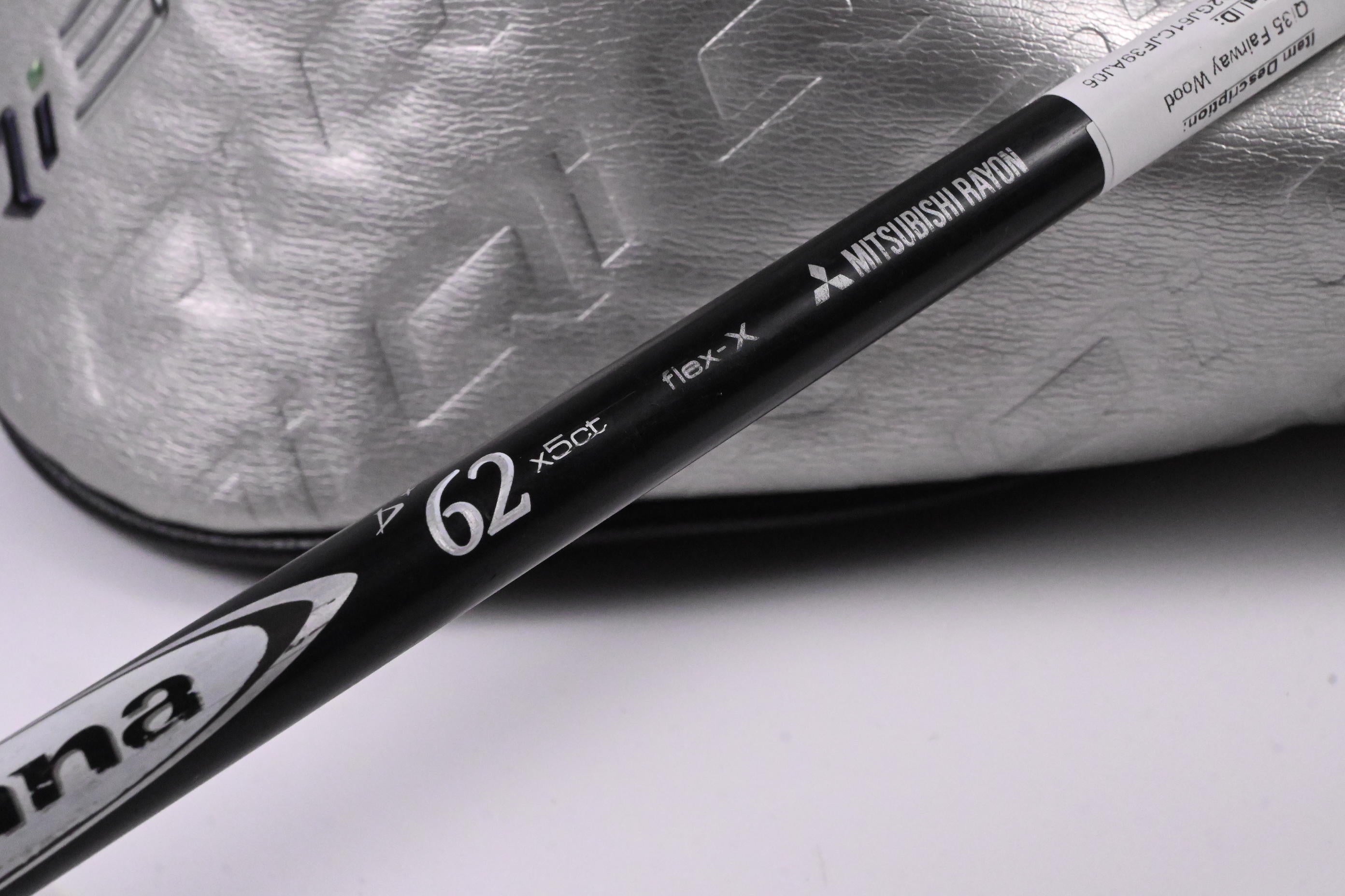 Taylormade Qi35 #3 Wood / 15 Degree / X-Flex Diamana D+ 62 Shaft