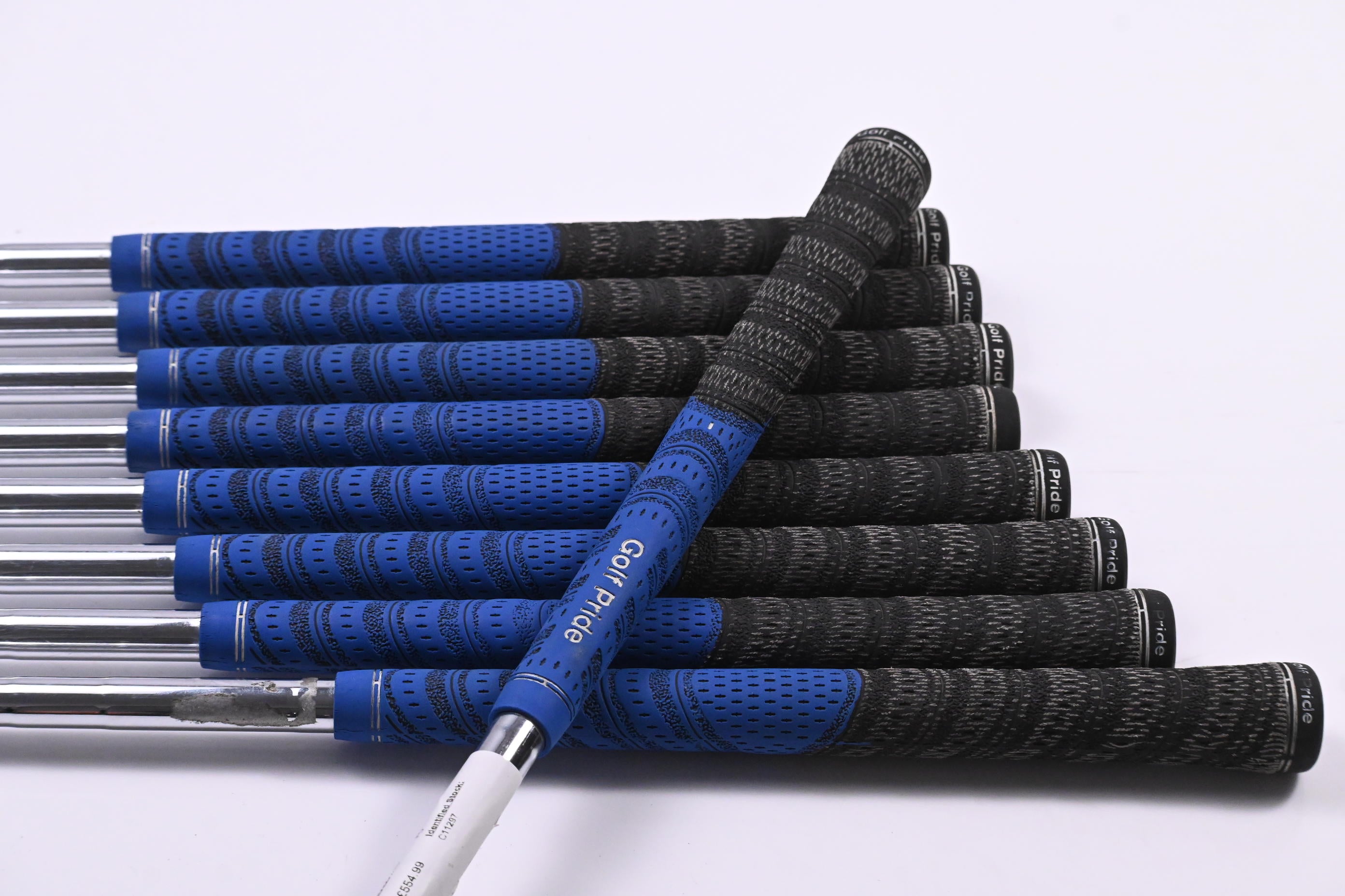 Ping G400 Irons / 5-PW+UW+SW+LW / Blue Dot / Regular Flex Ping AWT 2.0 Shafts