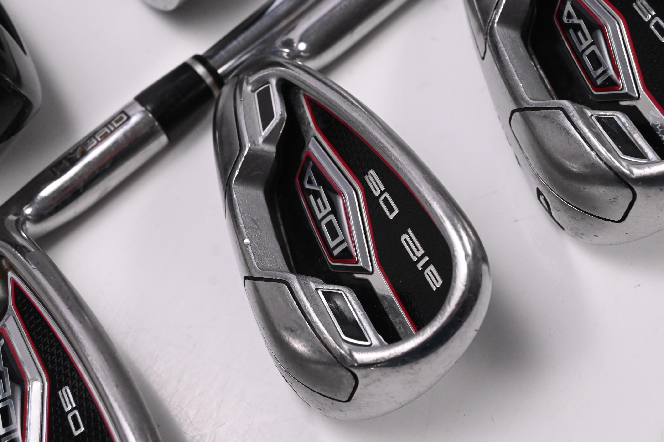 Adams Idea A12 OS Hybrid Combo Irons / 4-6H+7-PW+SW / Regular Flex ProLaunch