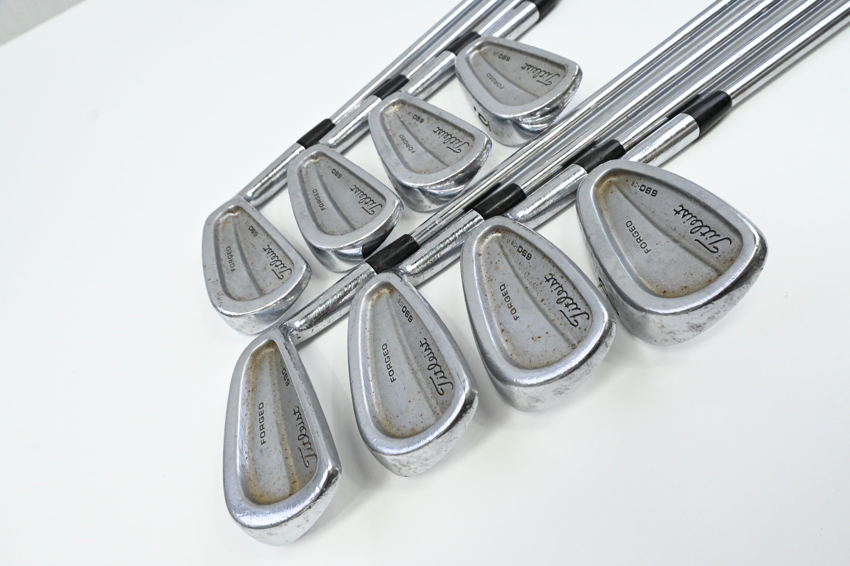 Titleist 690.CB Irons / 3-PW / Stiff Flex Dynamic Gold S300 Shafts