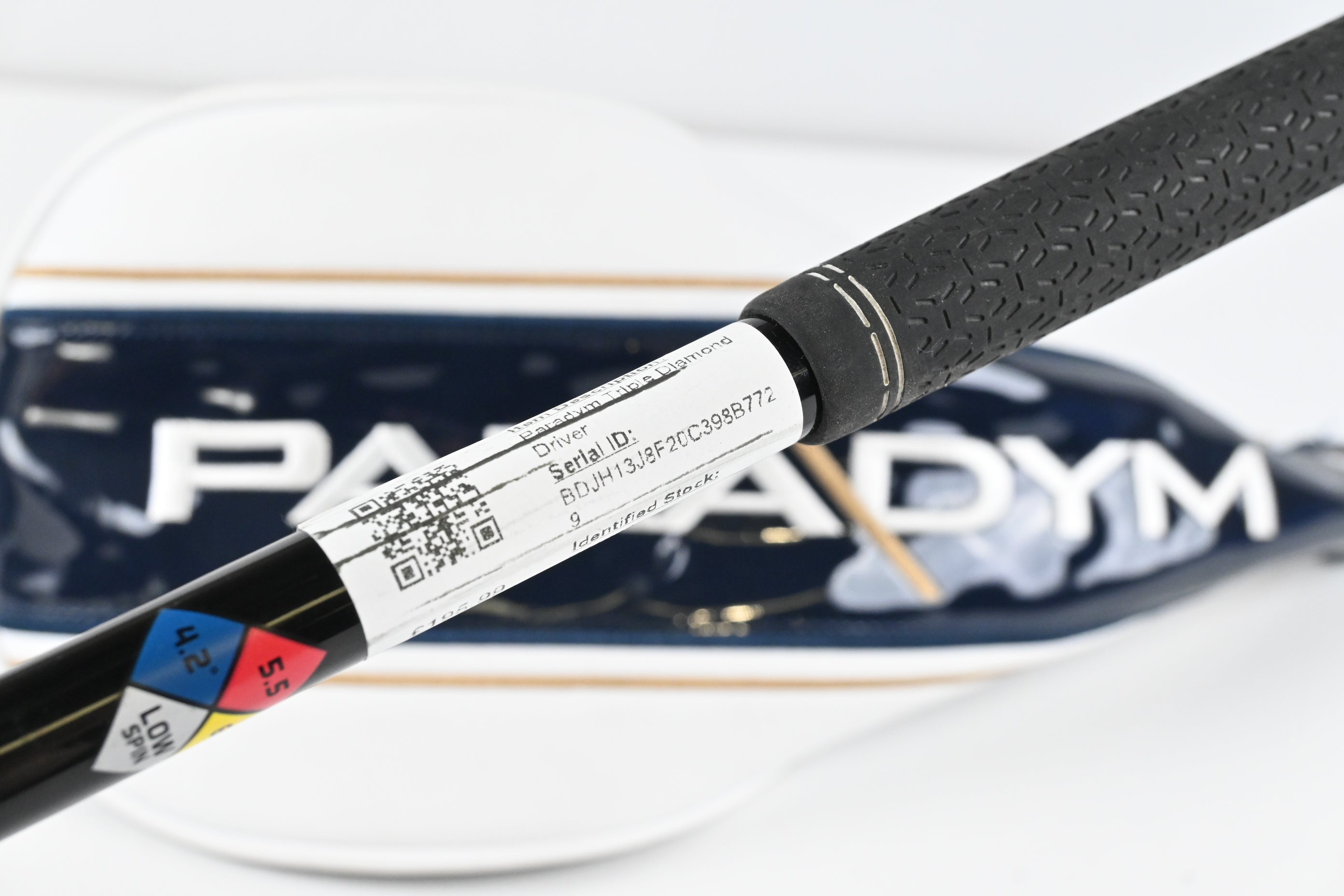 Callaway Paradym Triple Diamond Driver / 9 Degree / Regular Flex HZRDUS Smoke