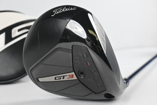 Titleist GT3 Driver / 9 Degree / Stiff Flex Tensei AV Raw Blue 65 Shaft