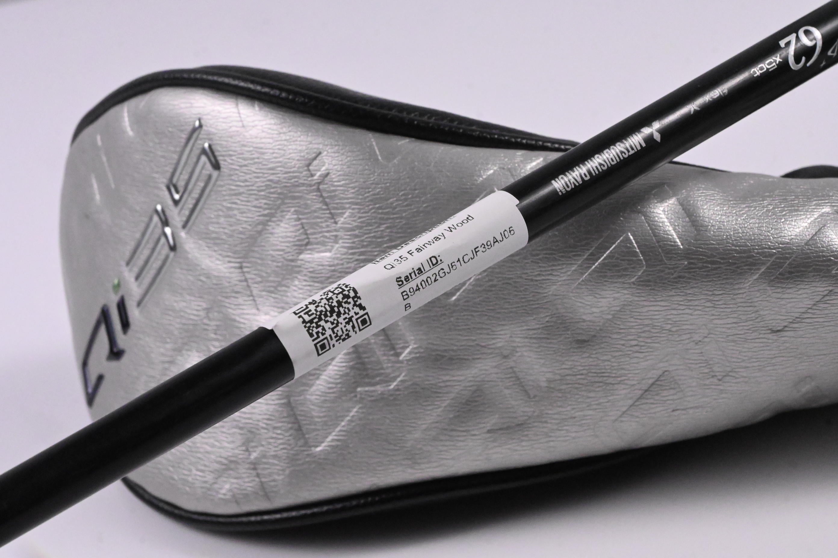 Taylormade Qi35 #3 Wood / 15 Degree / X-Flex Diamana D+ 62 Shaft