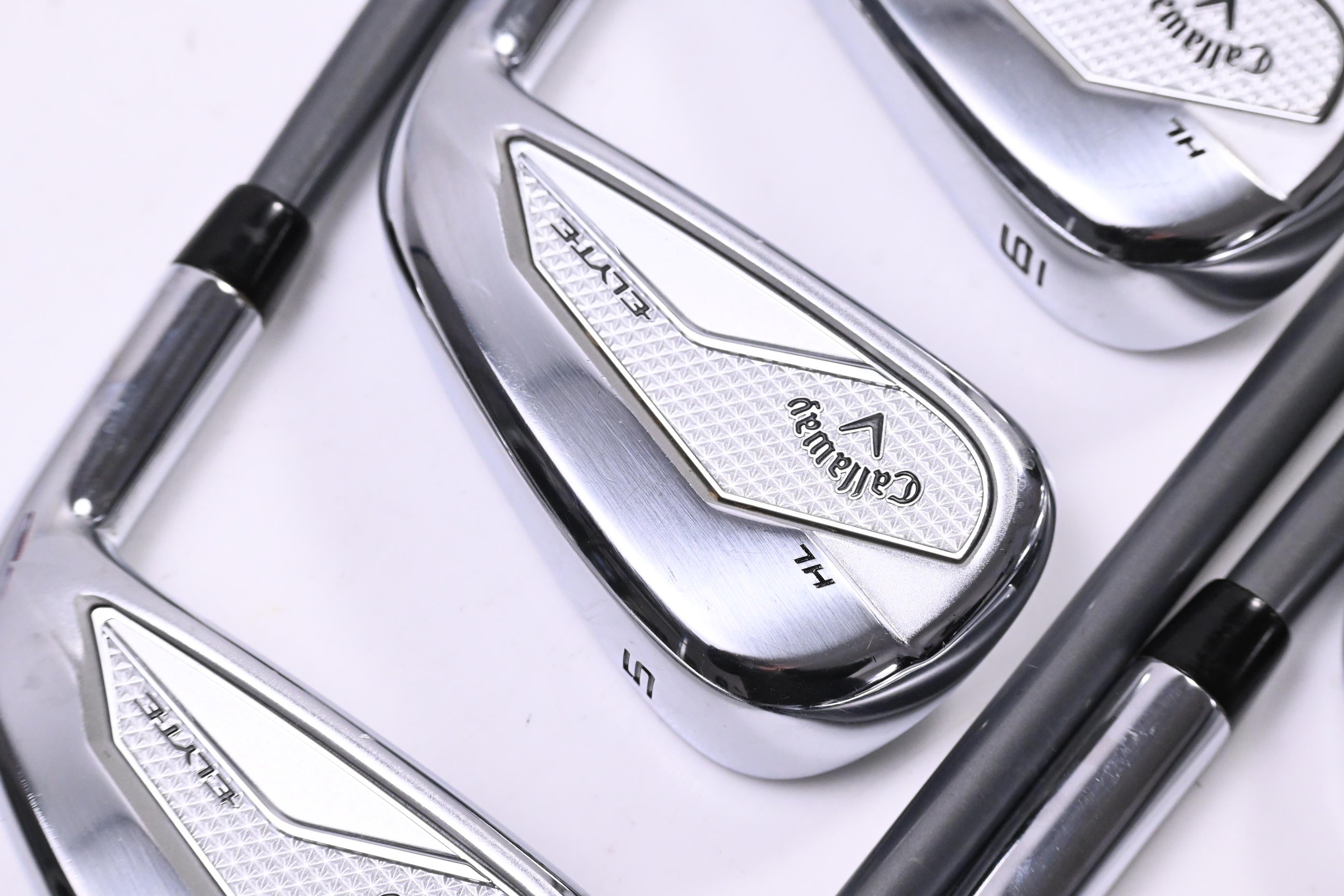 Callaway Elyte HL Irons / 4-PW / Senior Flex Denali Charcoal 55 Shafts
