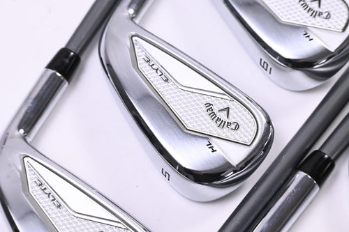 Callaway Elyte HL Irons / 4-PW / Senior Flex Denali Charcoal 55 Shafts