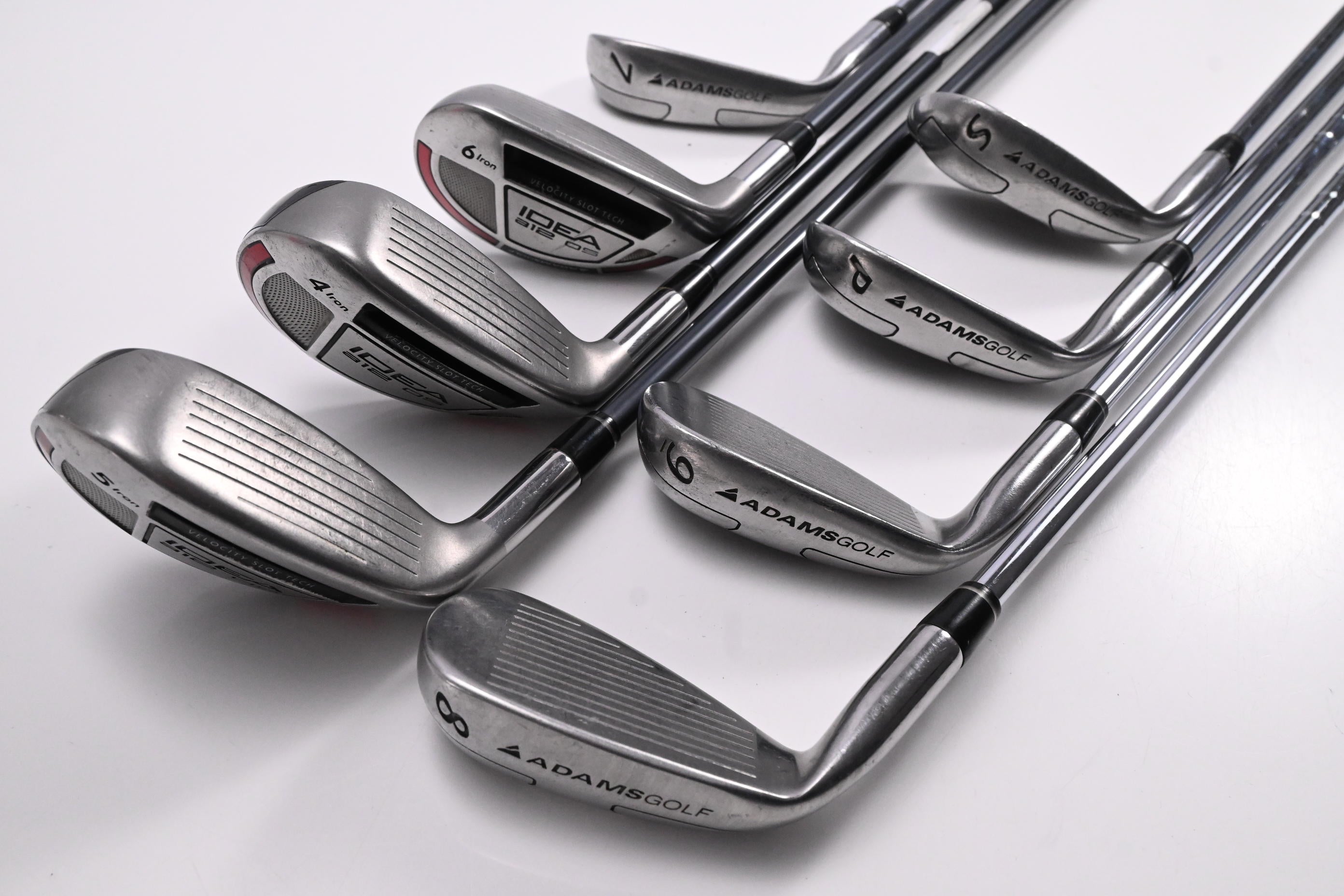 Adams Idea A12 OS Hybrid Combo Irons / 4-6H+7-PW+SW / Regular Flex ProLaunch