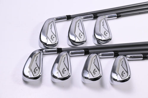 Callaway Elyte HL Irons / 4-PW / Senior Flex Denali Charcoal 55 Shafts