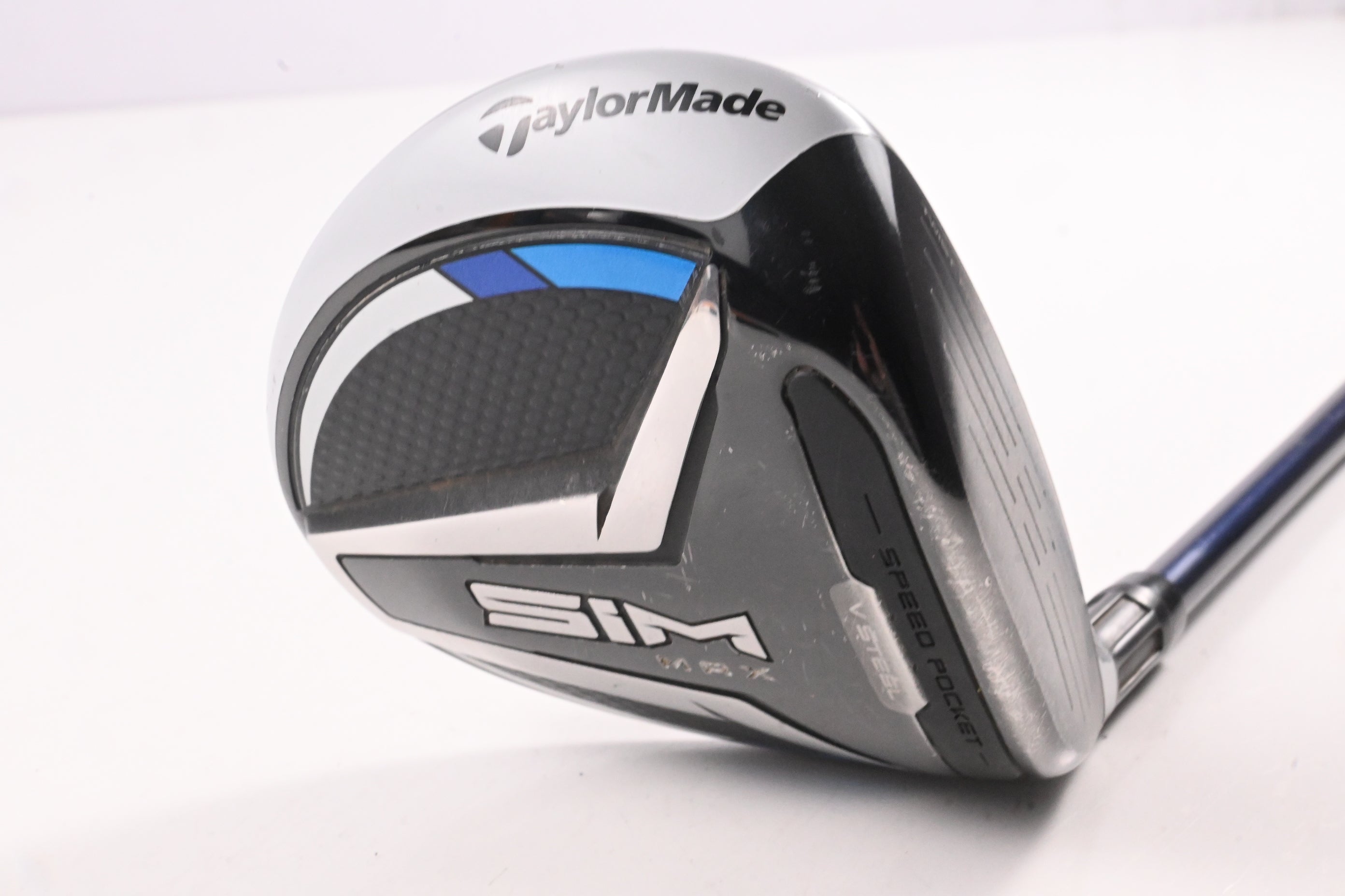 Taylormade SIM Max #3 Wood / 15 Degree / Stiff Flex Fujikura Ventus Blue 6 Shaft