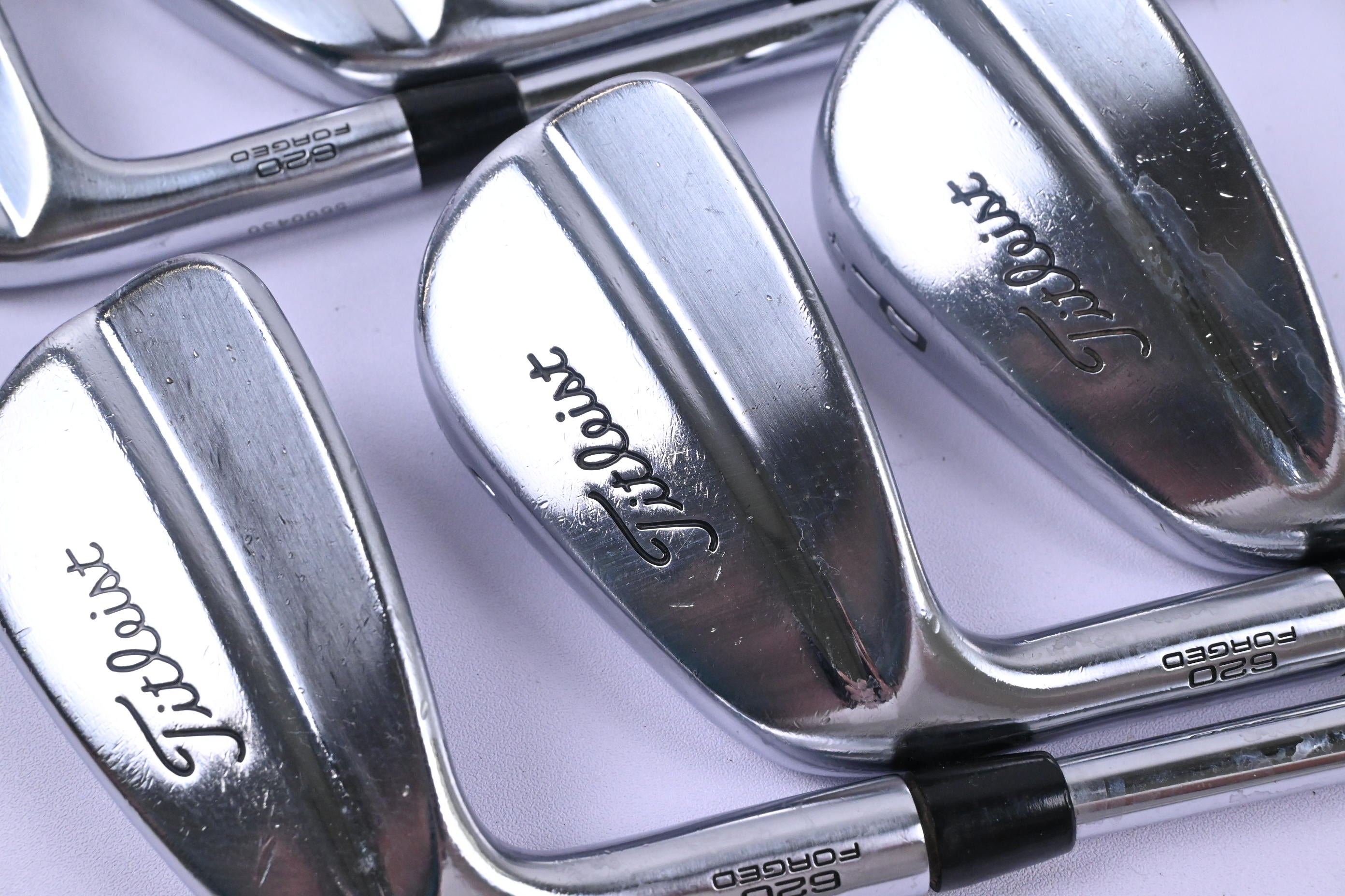 Left Hand Titleist MB 620 Irons / 5-PW / X-Flex Project X Rifle Shafts