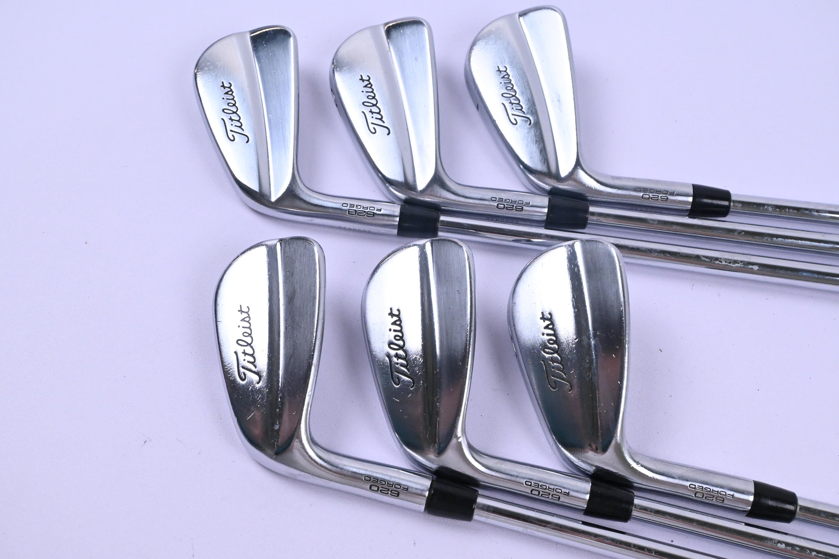 Left Hand Titleist MB 620 Irons / 5-PW / X-Flex Project X Rifle Shafts