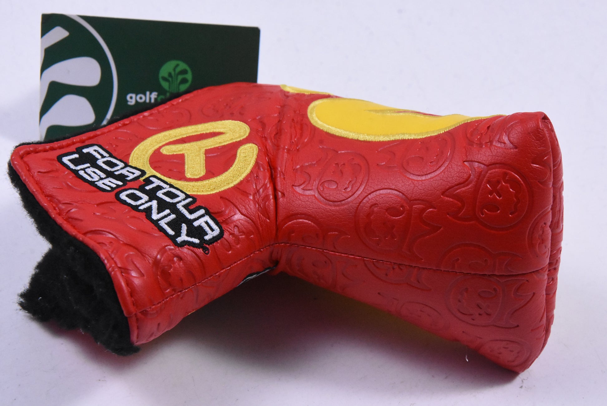 Scotty Cameron Circle T Hot Head Harry Putter Cover / Mid-Mallet / Red &amp; Yellow