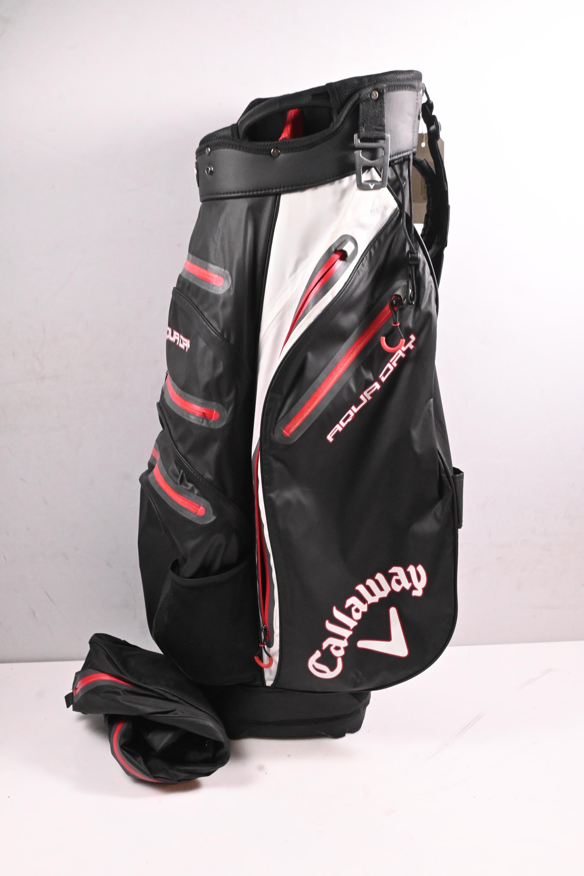 Callaway Aqua Dry Cart Bag / 14-Way Divider / Black, White, Red