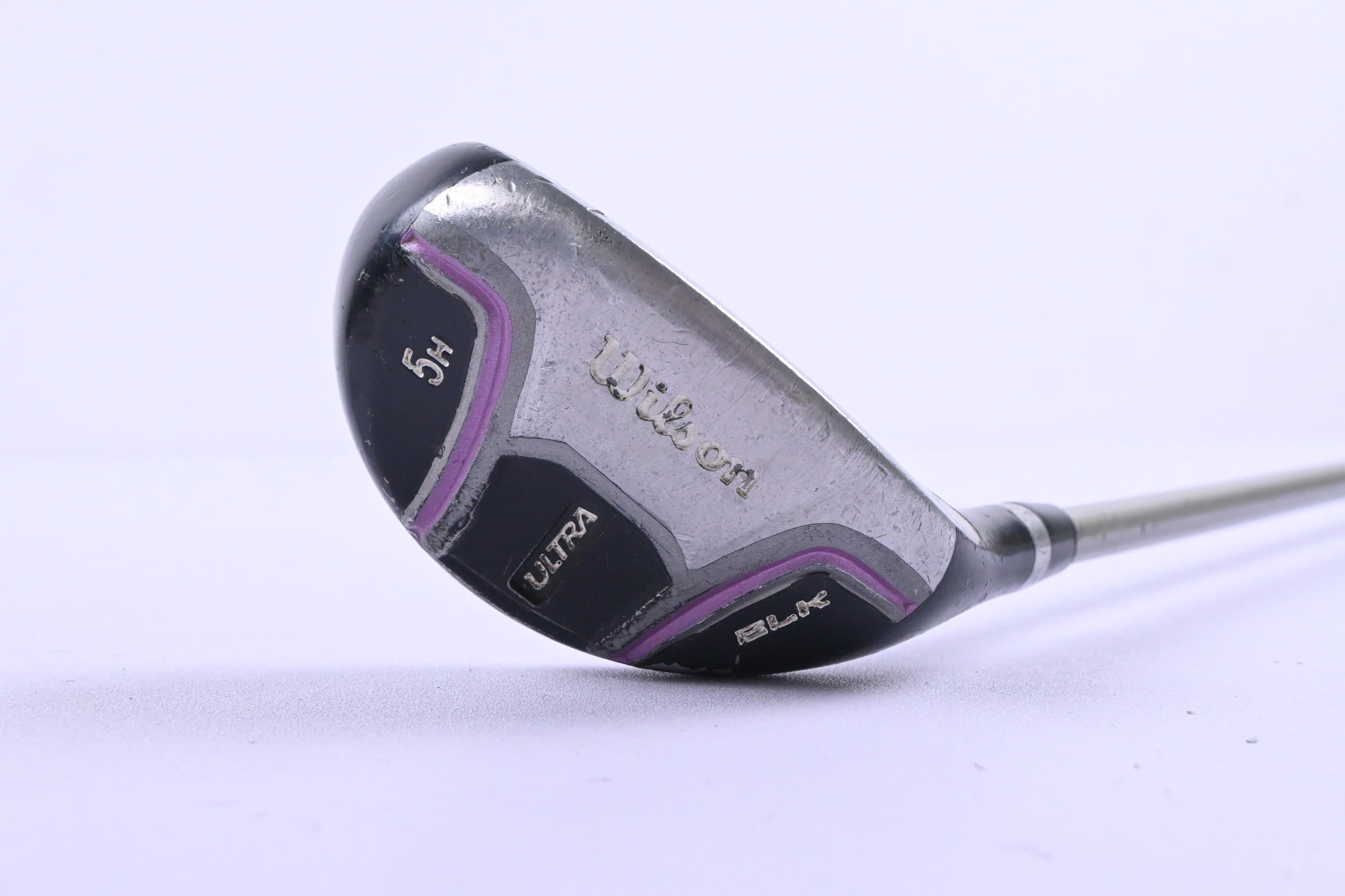 Ladies Wilson Ultra BLK #5 Hybrid /  25 Degree / Ladies Flex Firestick Shaft