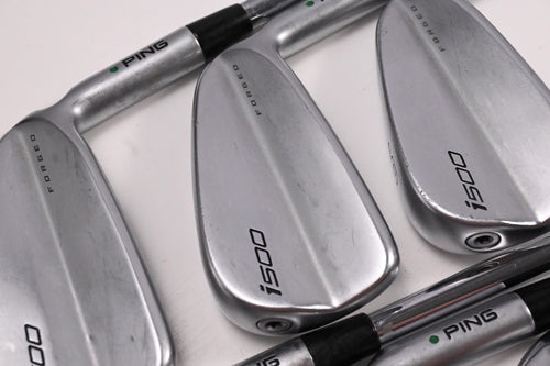 Ping i500 Irons / 4-PW / Green Dot / Regular Flex Dynamic Gold 105 S300 Shafts