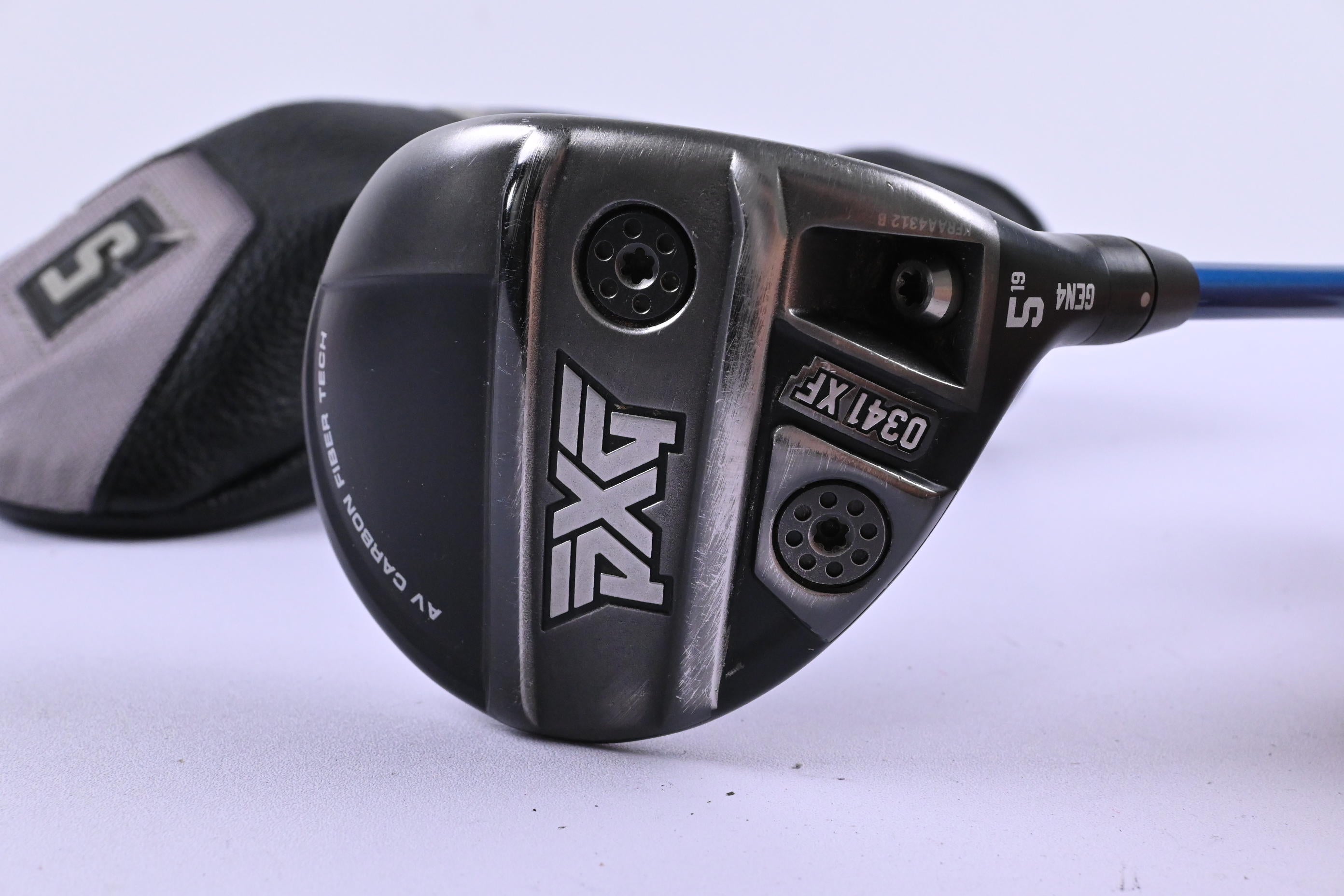 PXG 0341 XF Gen4 #5 Wood / 19 Degree / Regular Flex EvenFlow Riptide CB Blue 50