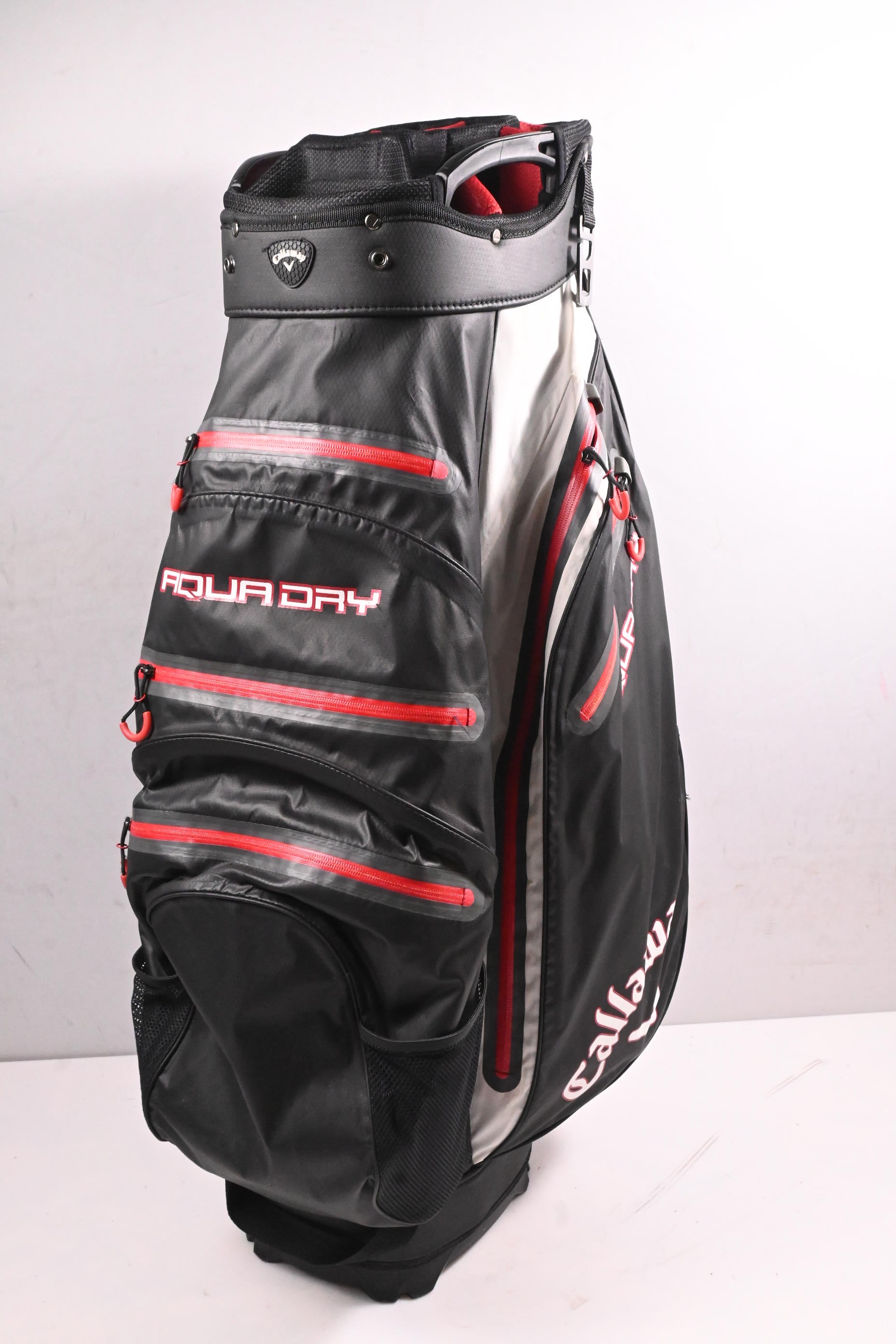 Callaway Aqua Dry Cart Bag / 14-Way Divider / Black, White, Red