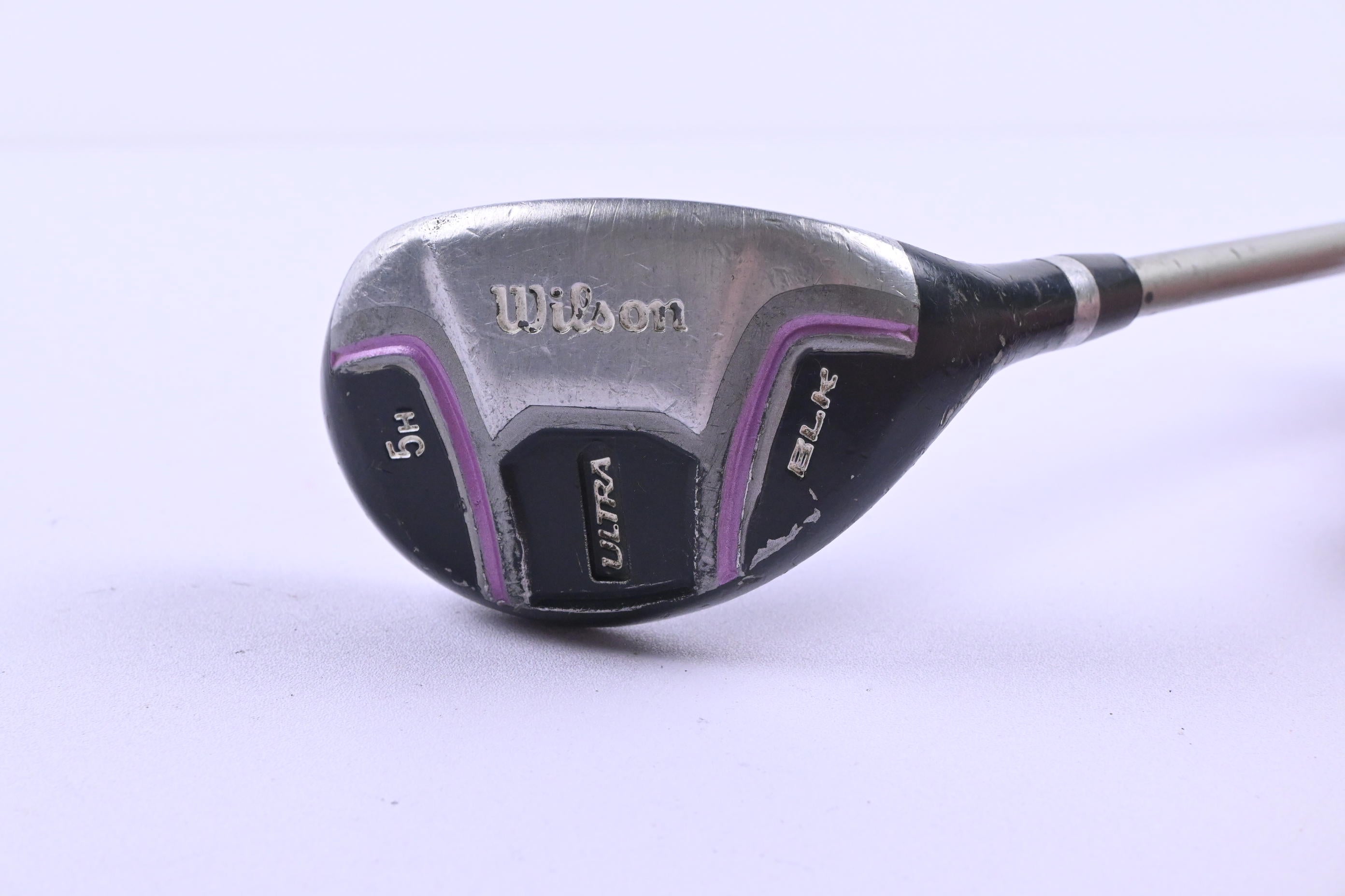 Ladies Wilson Ultra BLK #5 Hybrid /  25 Degree / Ladies Flex Firestick Shaft