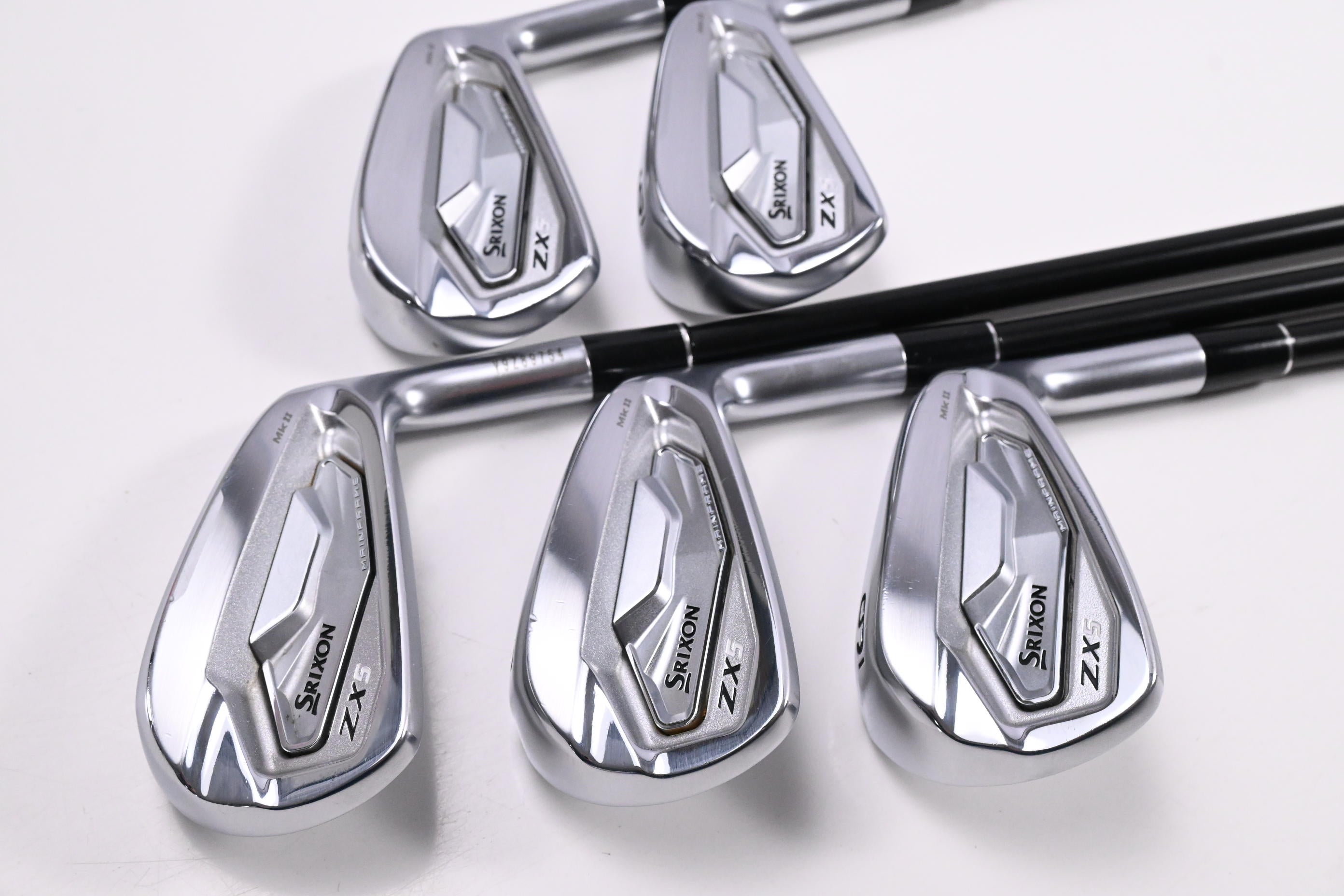 Srixon ZX5 MK II 2023 Irons / 5-9i / Regular Flex UST Helium Nanocore 60 Shafts