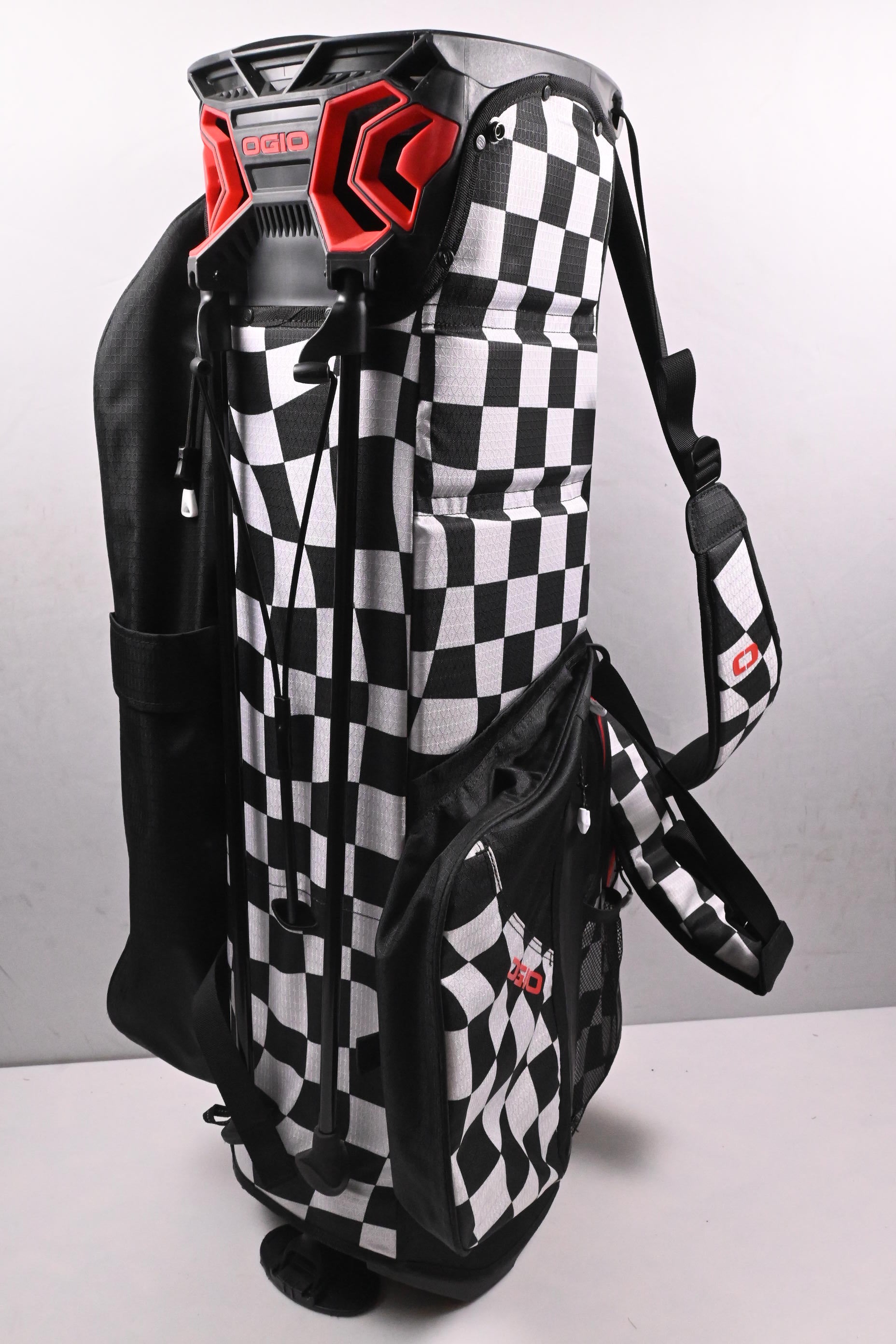 Ogio All Elements Stand Bag / 8-Way Divider / Black, White