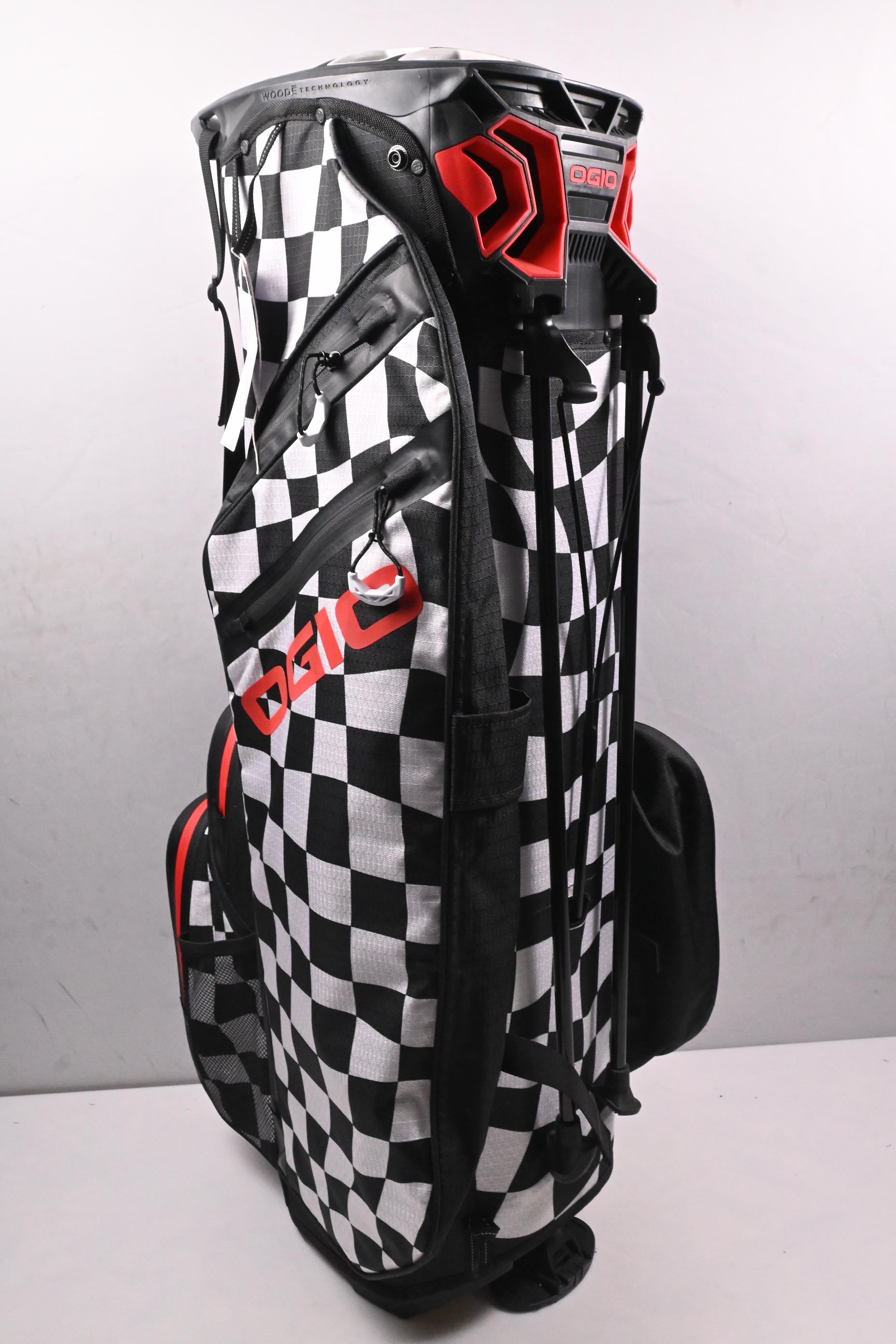 Ogio All Elements Stand Bag / 8-Way Divider / Black, White