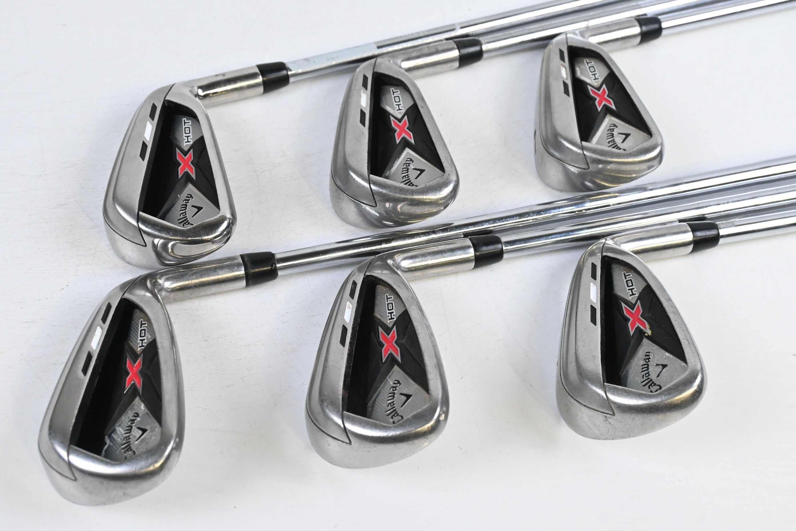 Callaway X Hot Irons / 5-PW / Stiff Flex Speed Step 85 Shafts