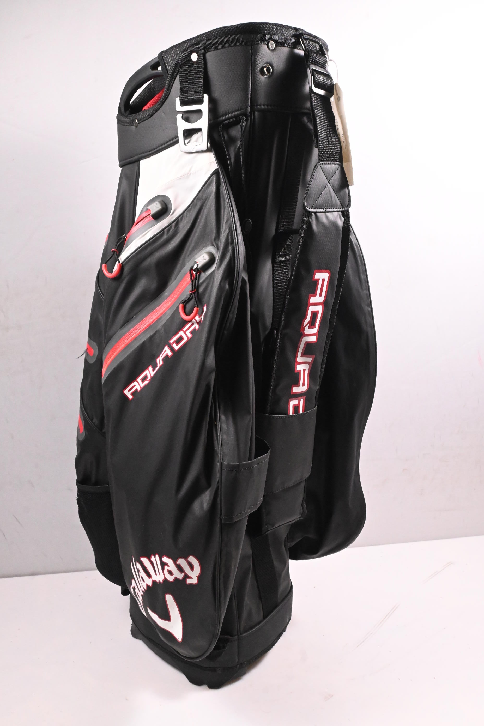 Callaway Aqua Dry Cart Bag / 14-Way Divider / Black, White, Red