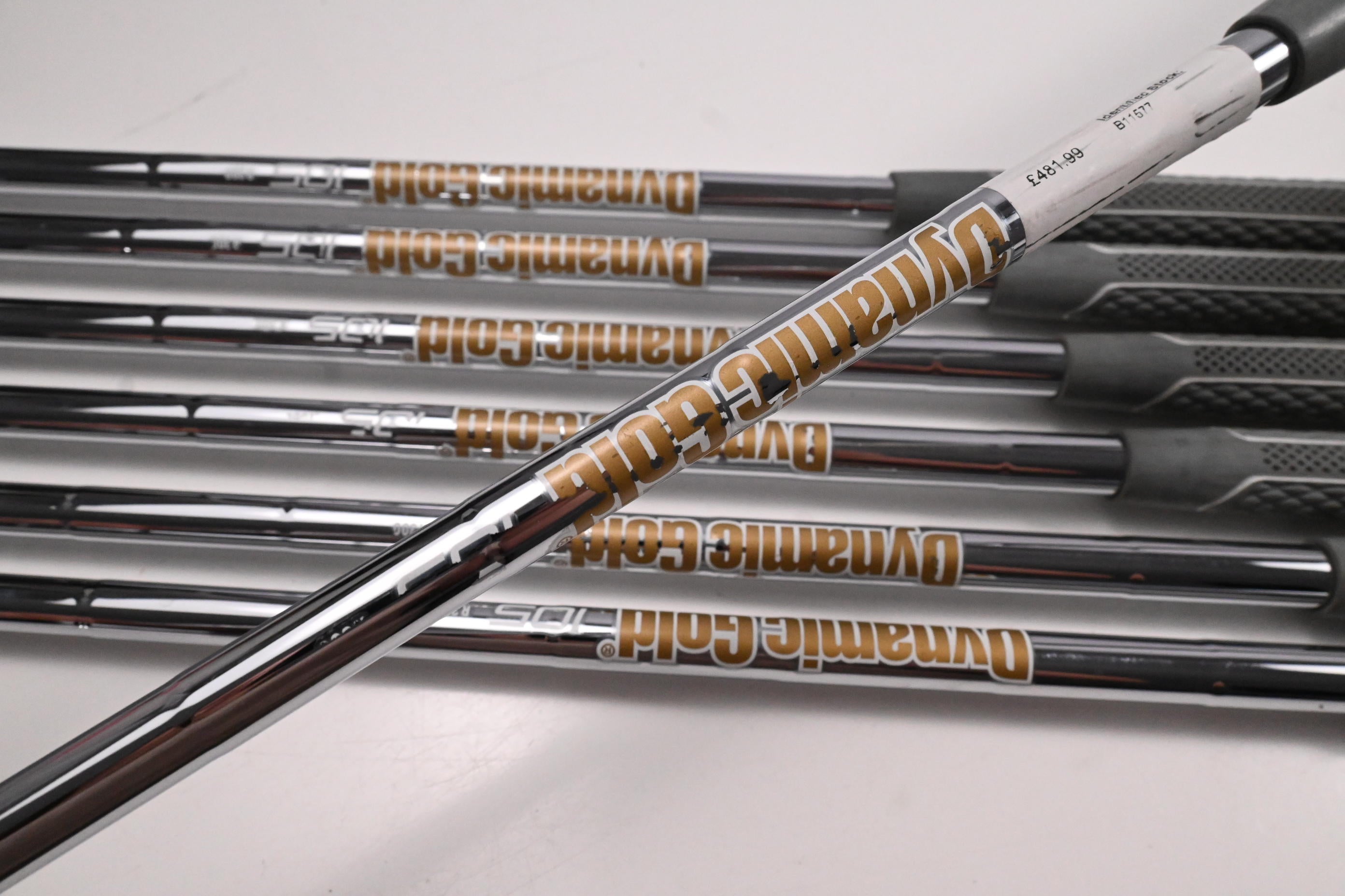 Ping i500 Irons / 4-PW / Green Dot / Regular Flex Dynamic Gold 105 S300 Shafts