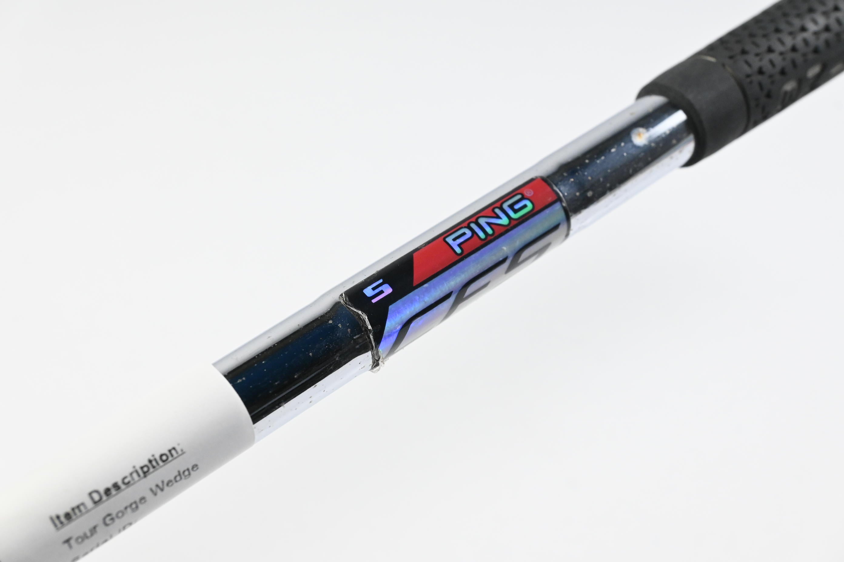 Ping Tour Gorge Lob Wedge / 58 Degree / Blue Dot / Stiff Flex Ping CFS Shaft