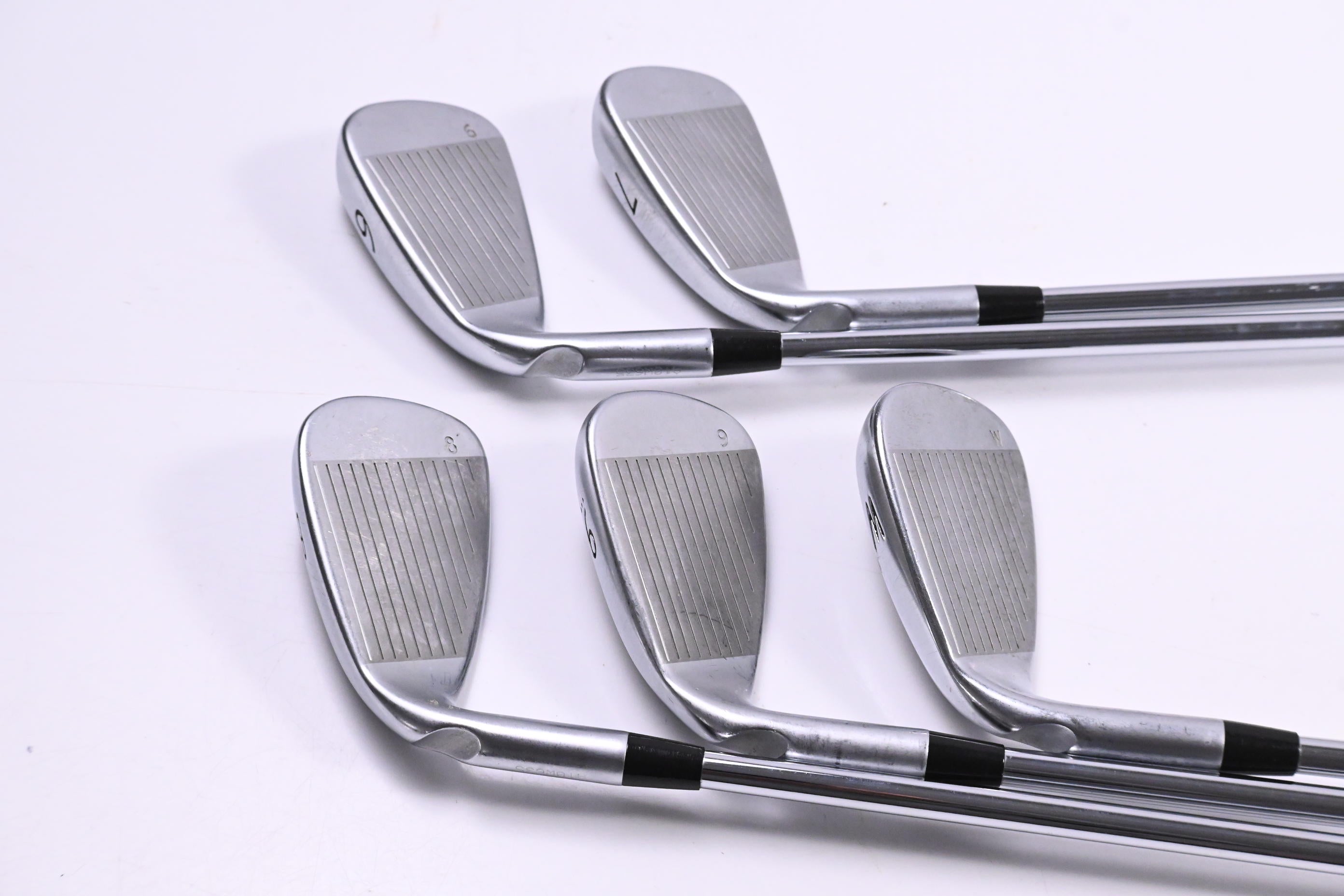 Ping G400 Irons / 6-PW / Green Dot / Regular Flex Ping AWT 2.0 Shafts