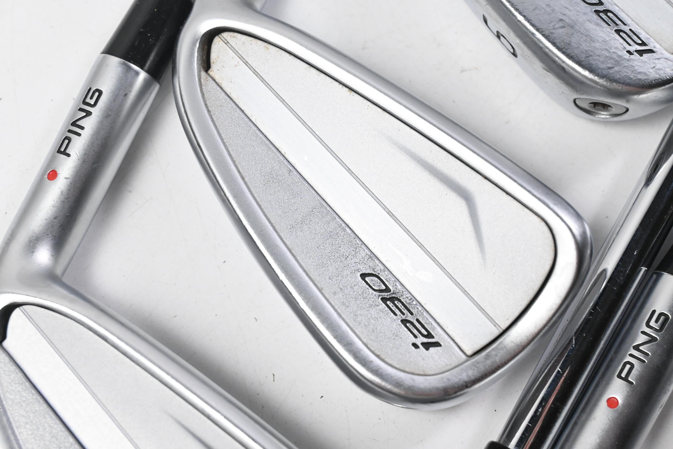 Ping i230 Irons / 4-PW / Red Dot / Stiff Flex N.S.PRO Modus3 Tour 105 Shafts