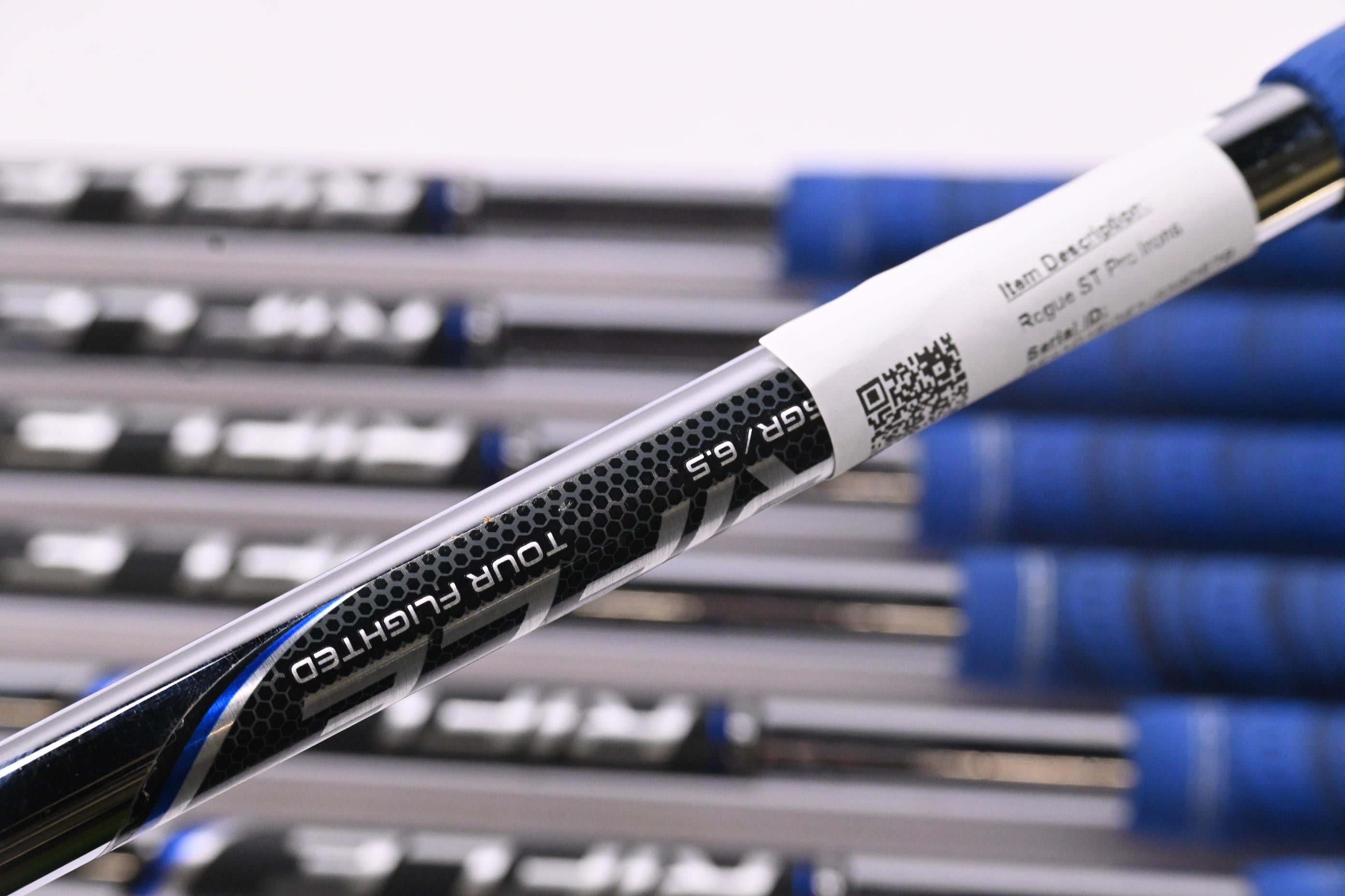 Callaway Rogue ST Pro Irons / 4-PW / X-Flex Rifle Tour Flighted 105 Shafts