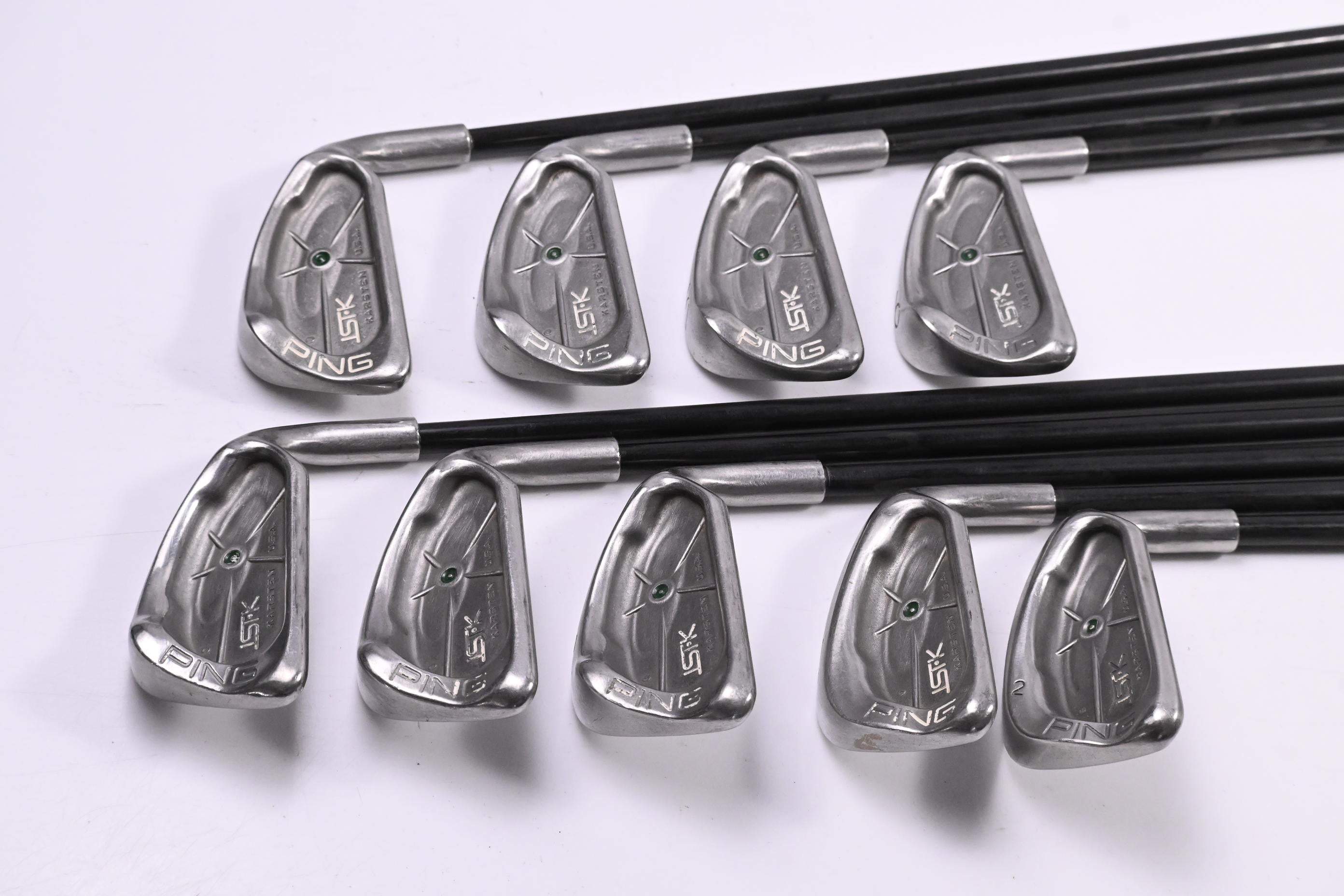 Ping ISI-K Irons / 3-PW+SW / Green Dot / Regular Flex Ping Aldila 350 Series